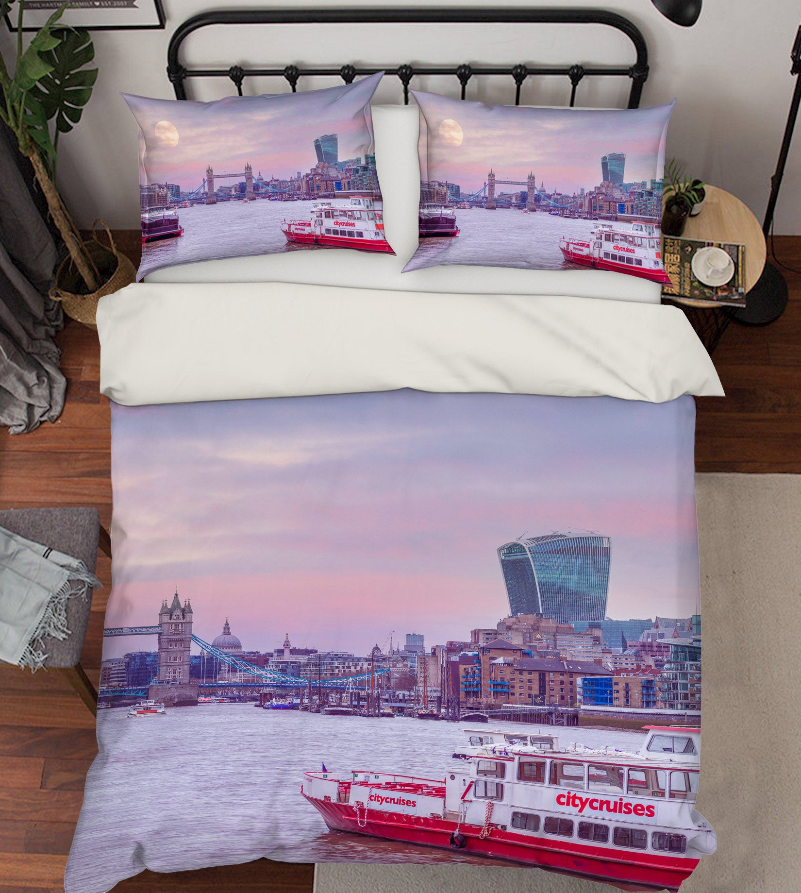 3D Sea Bridge 6960 Assaf Frank Bedding Bed Pillowcases Quilt Cover Duvet Cover