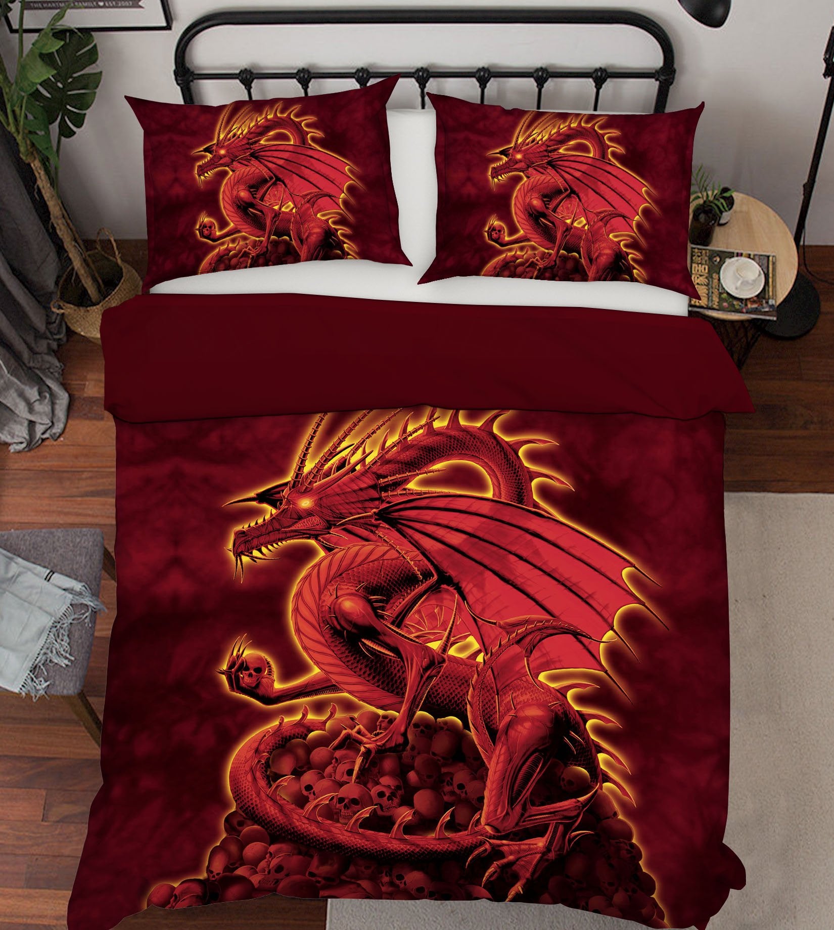 3D Abolisher Red Version 2106 Bed Pillowcases Quilt Exclusive Designer Vincent Quiet Covers AJ Creativity Home 
