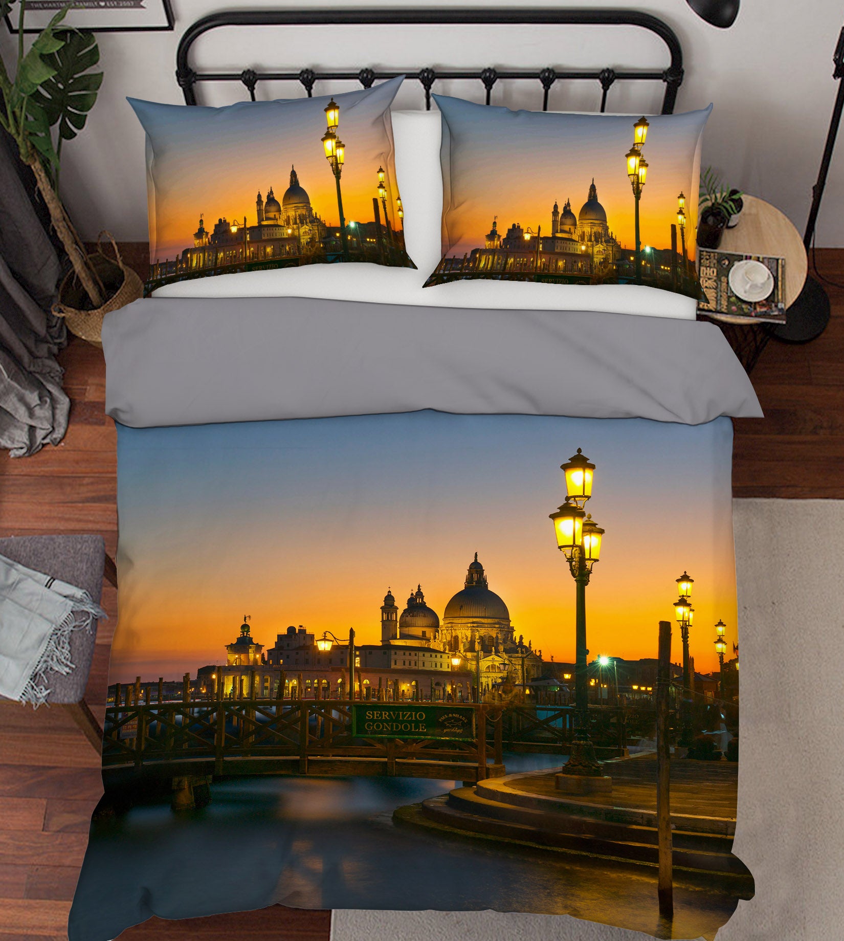 3D Night Lights 2102 Marco Carmassi Bedding Bed Pillowcases Quilt