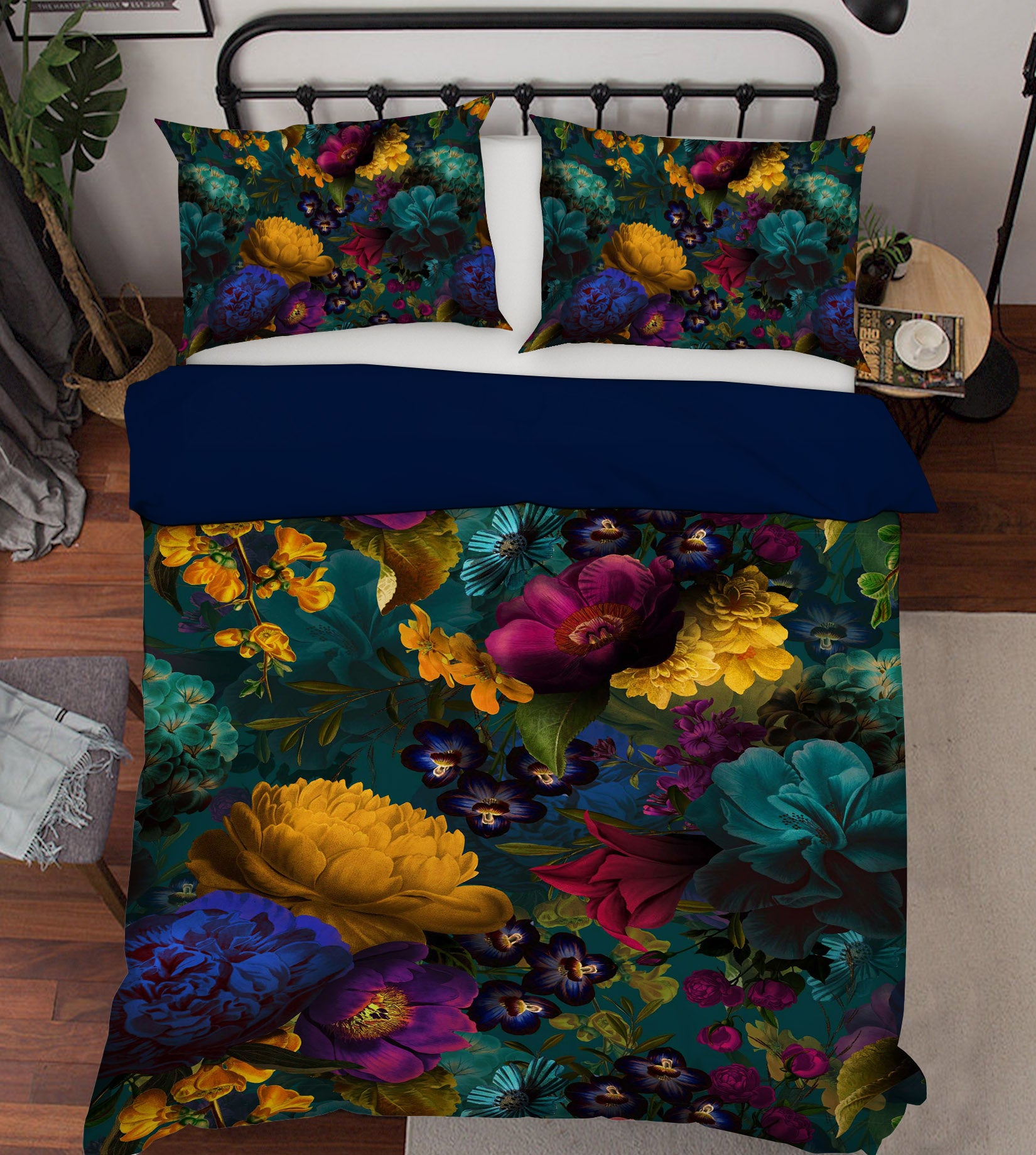 3D Yellow Peony 144 Uta Naumann Bedding Bed Pillowcases Quilt