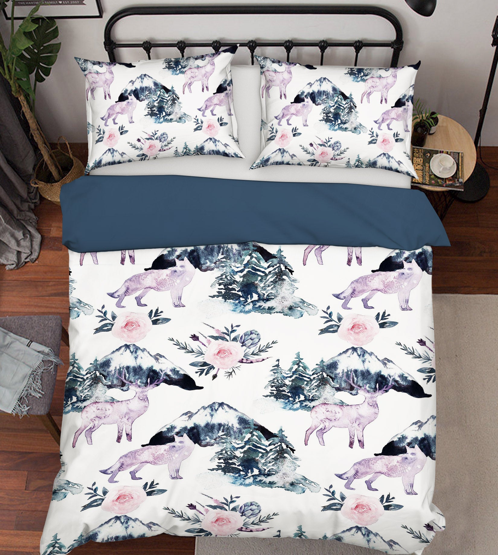 3D Fawn Mountain 069 Uta Naumann Bedding Bed Pillowcases Quilt