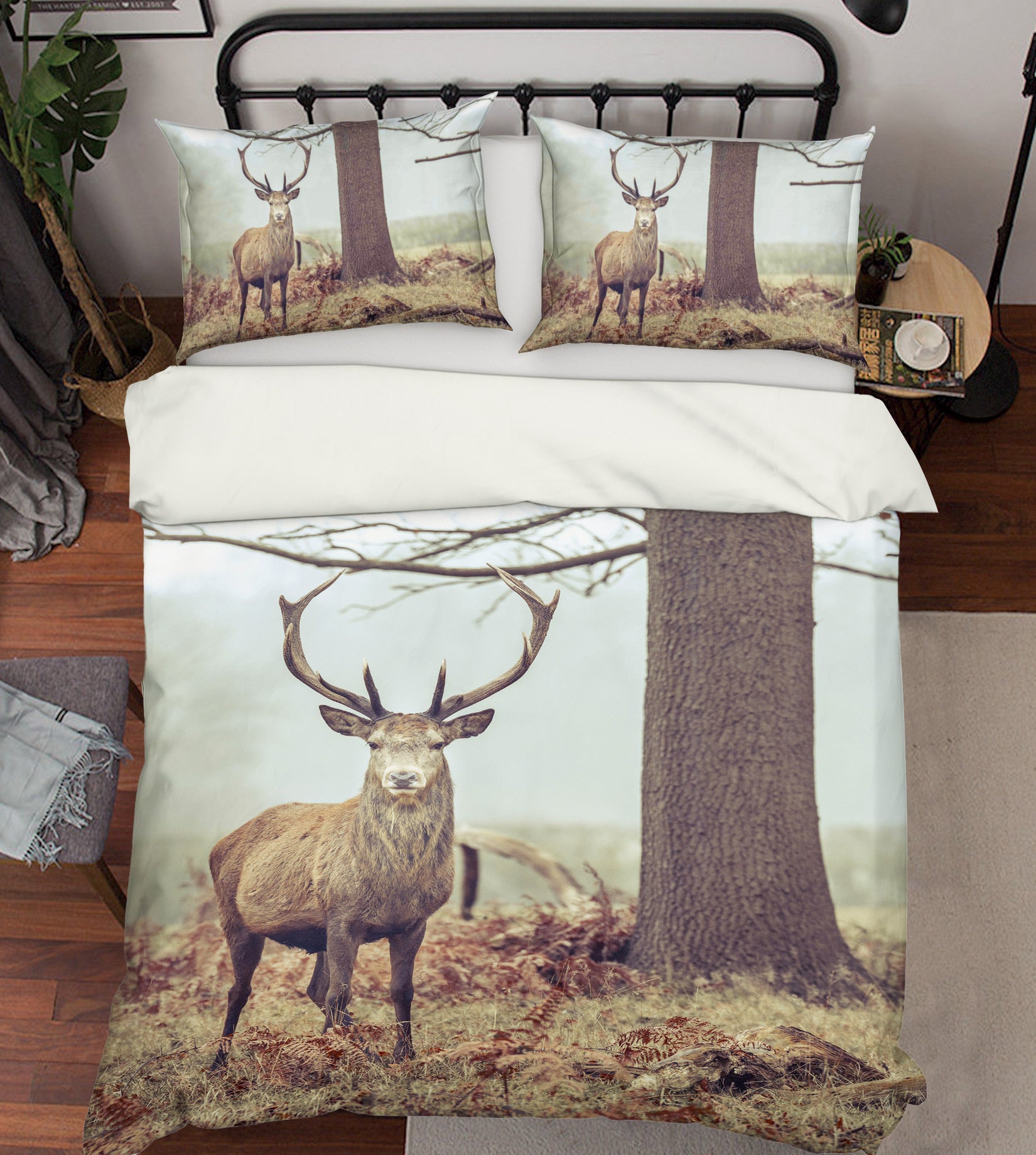 3D Animal Elk 6973 Assaf Frank Bedding Bed Pillowcases Quilt Cover Duvet Cover