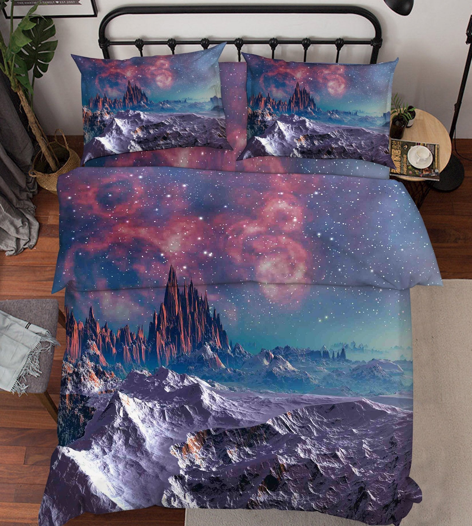 3D Exoplanet Scenery 69 Bed Pillowcases Quilt Wallpaper AJ Wallpaper 