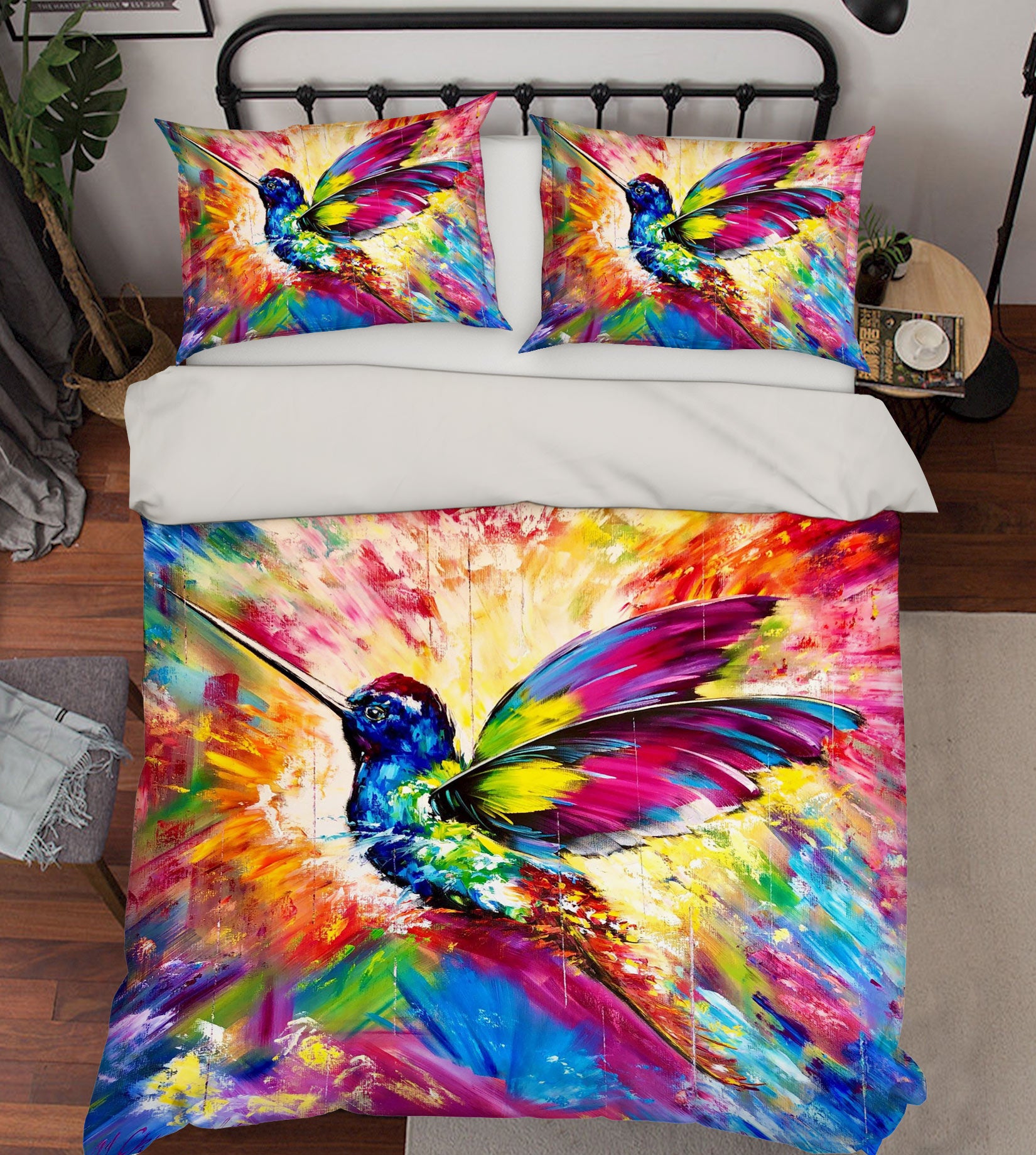 3D Painted Bird 457 Skromova Marina Bedding Bed Pillowcases Quilt