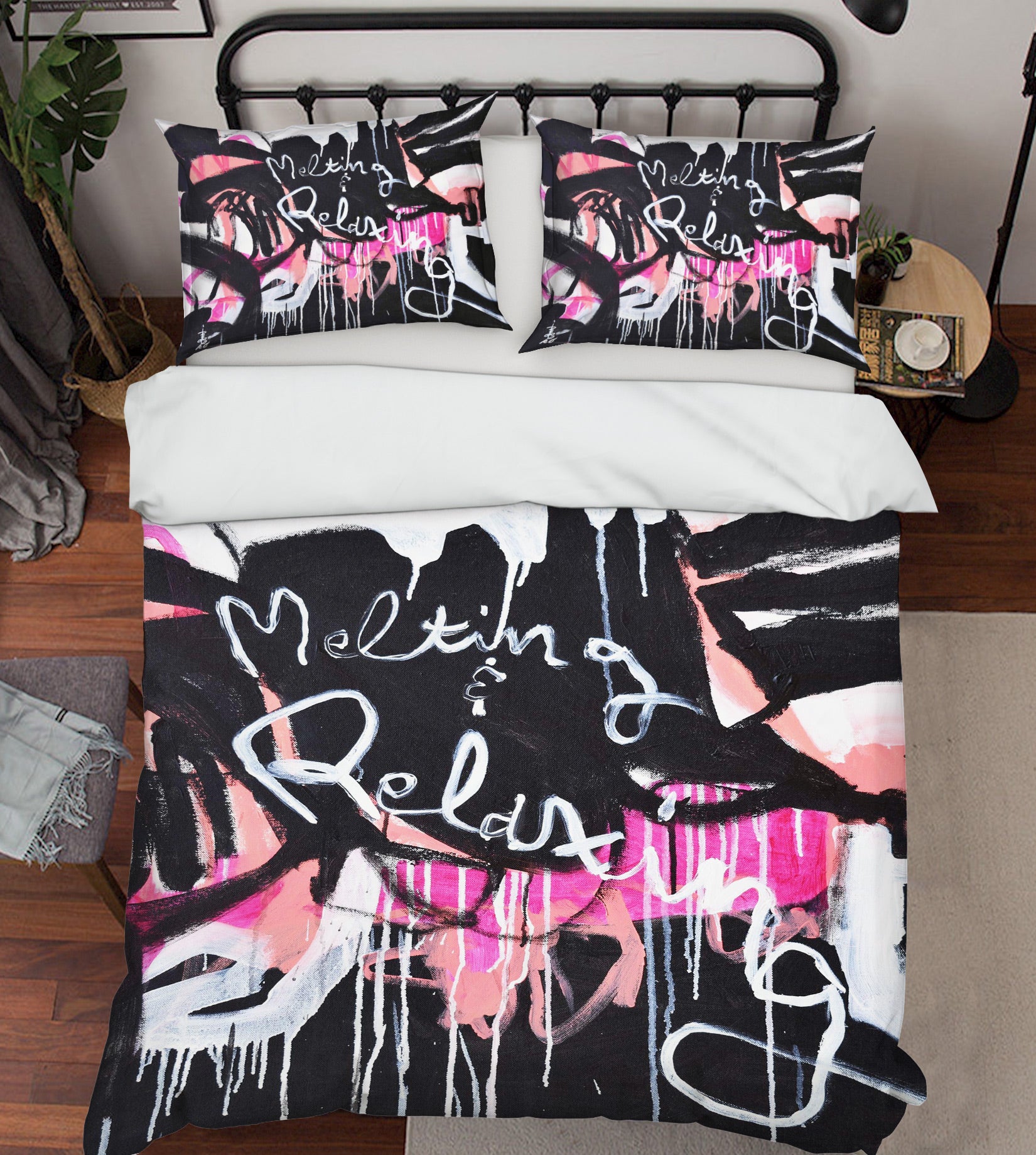 3D Meeting Letters 1167 Misako Chida Bedding Bed Pillowcases Quilt Cover Duvet Cover
