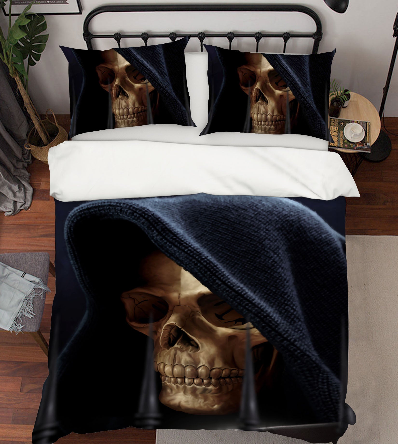 3D Skeleton 4091 Tom Wood Bedding Bed Pillowcases Quilt