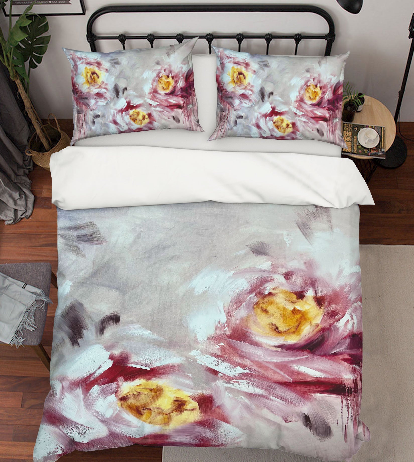 3D Painted Flowers 3134 Skromova Marina Bedding Bed Pillowcases Quilt Cover Duvet Cover