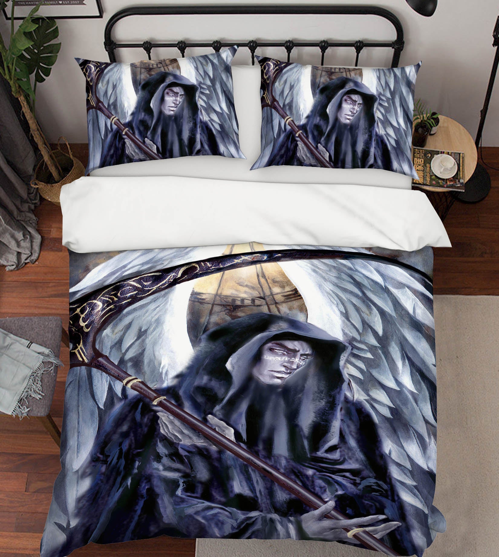 3D Sickle Man 8304 Ruth Thompson Bedding Bed Pillowcases Quilt Cover Duvet Cover