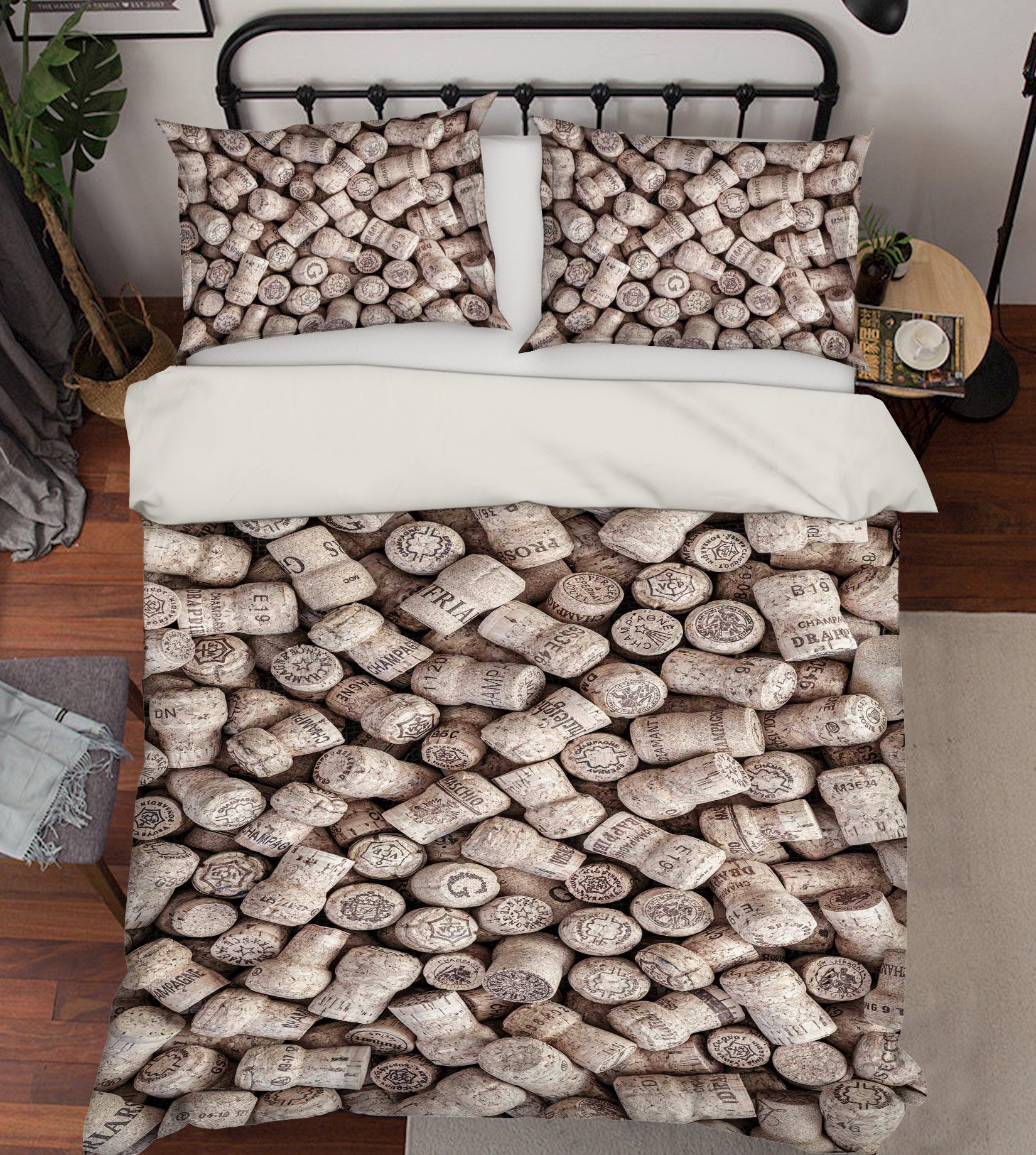 3D Wine Lid 6979 Assaf Frank Bedding Bed Pillowcases Quilt Cover Duvet Cover