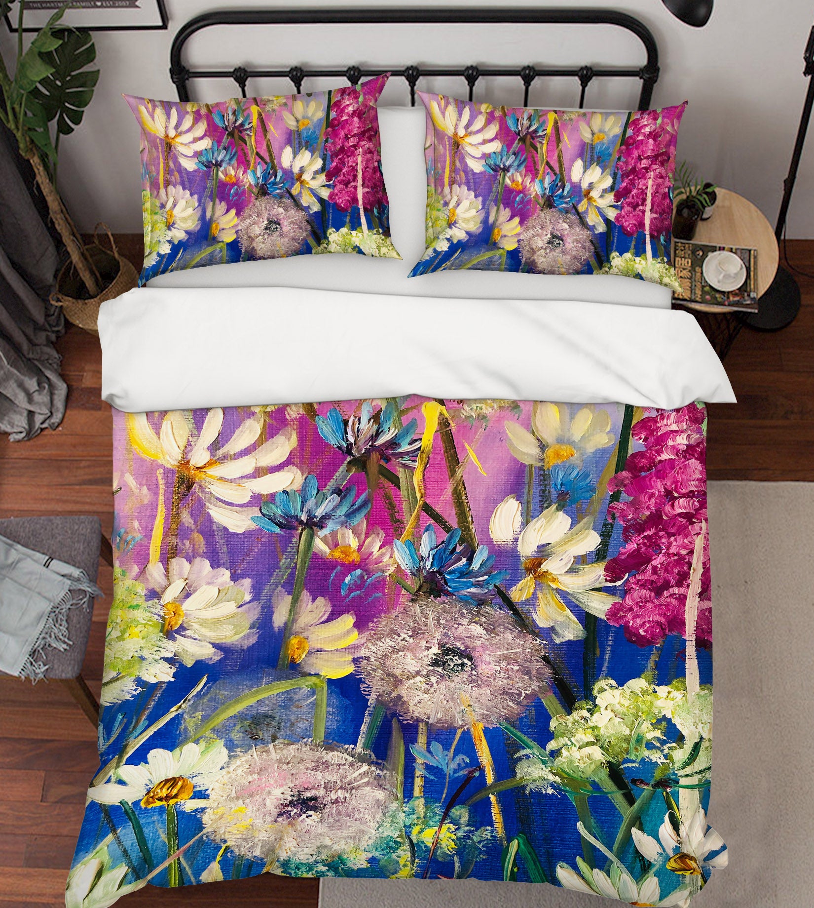 3D Bright Flowers 559 Skromova Marina Bedding Bed Pillowcases Quilt