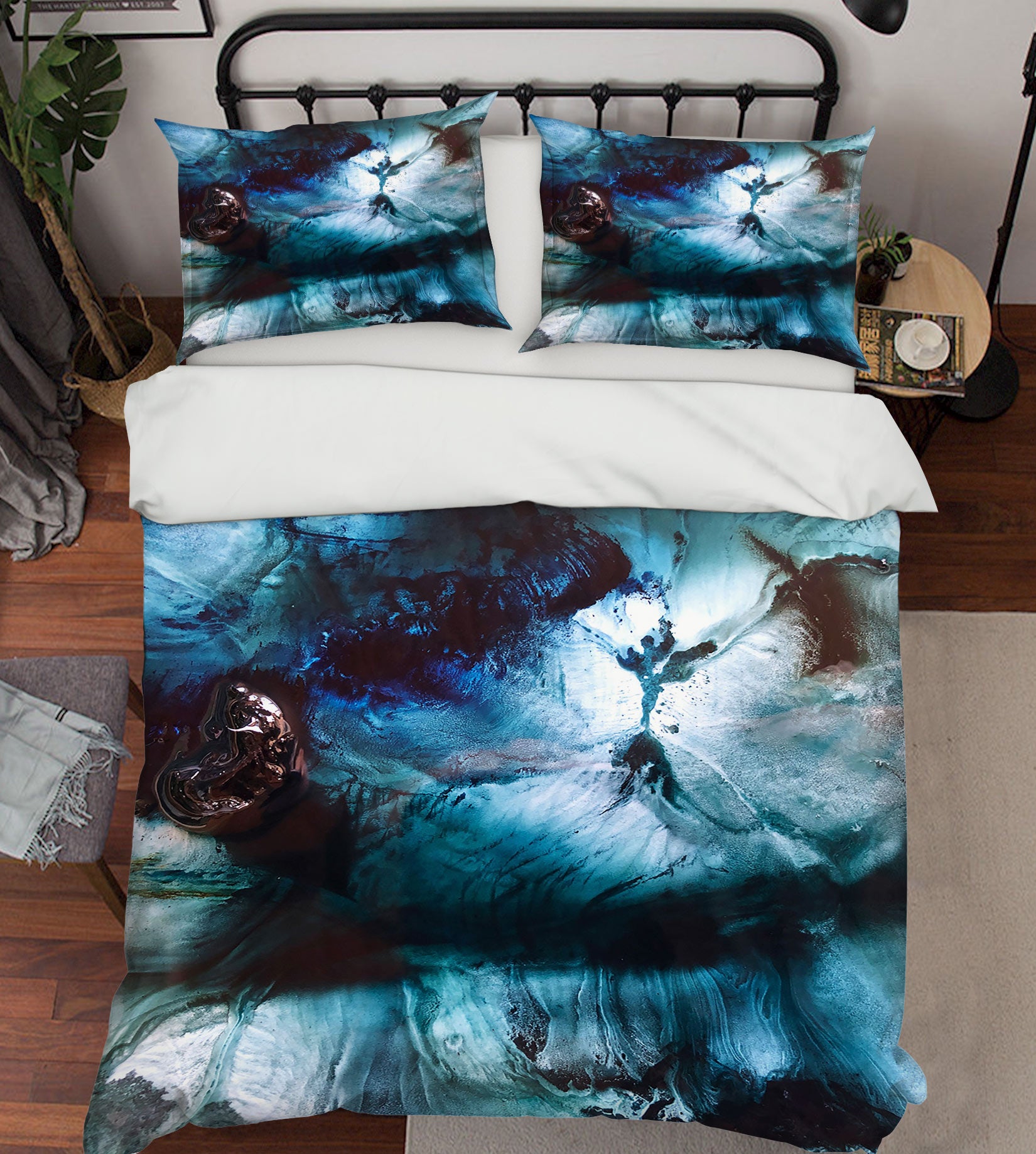 3D Dark Texture 477 Skromova Marina Bedding Bed Pillowcases Quilt
