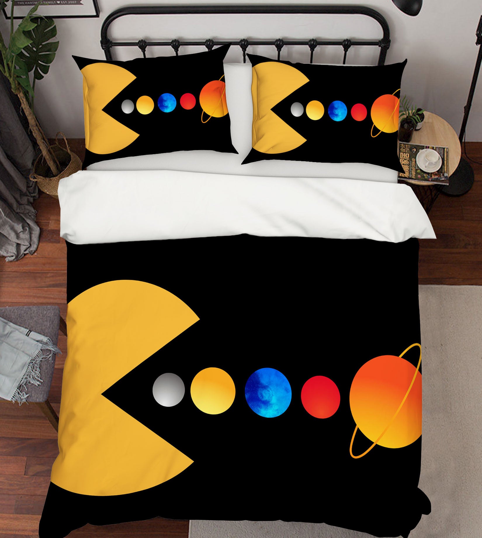 3D Eating Game 245 Boris Draschoff Bedding Bed Pillowcases Quilt