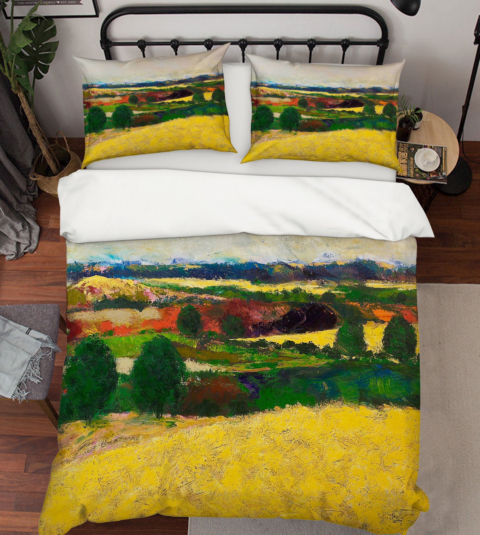 3D Golden Mound 1034 Allan P. Friedlander Bedding Bed Pillowcases Quilt