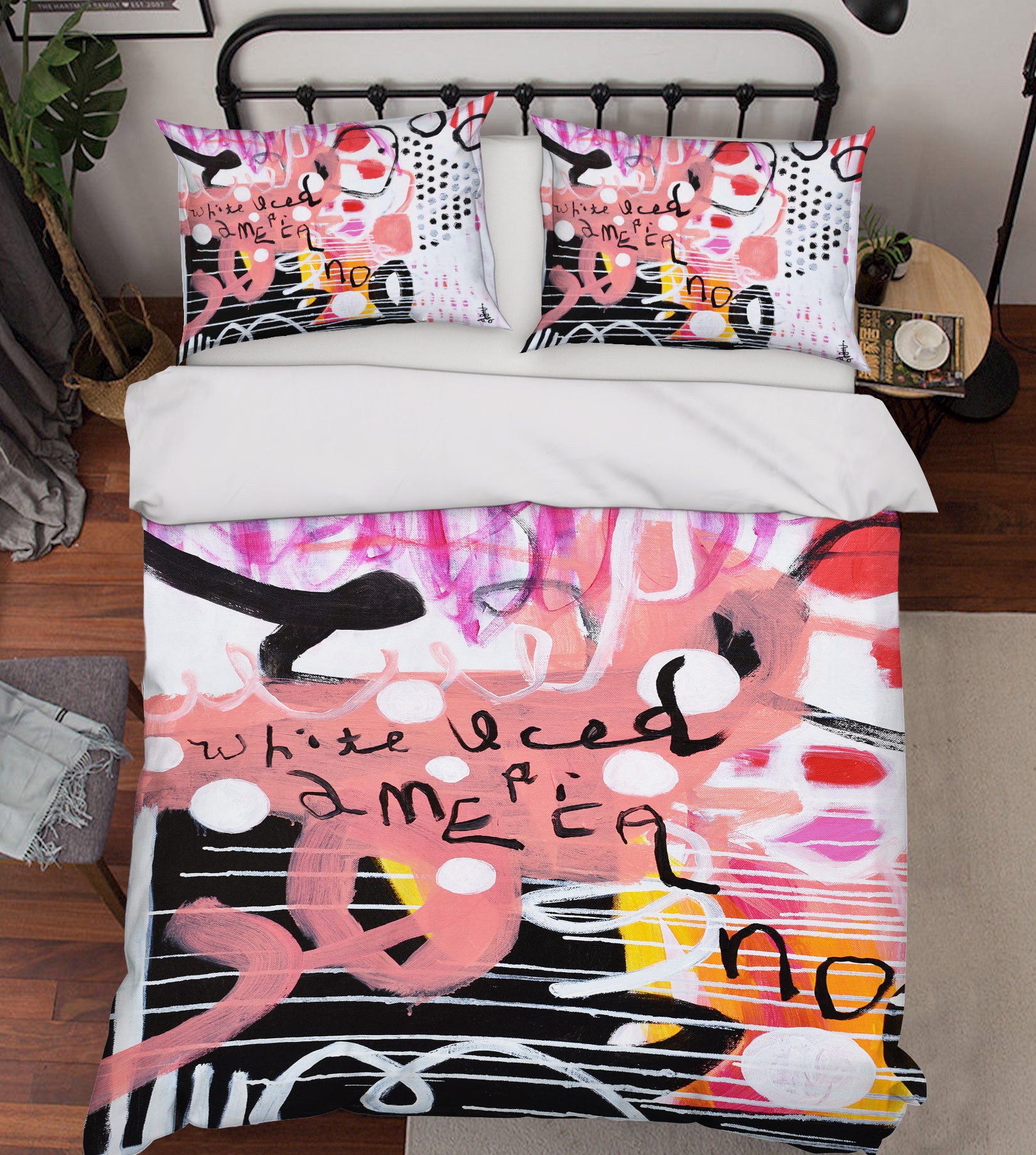 3D Cartoon Doodle 1226 Misako Chida Bedding Bed Pillowcases Quilt Cover Duvet Cover