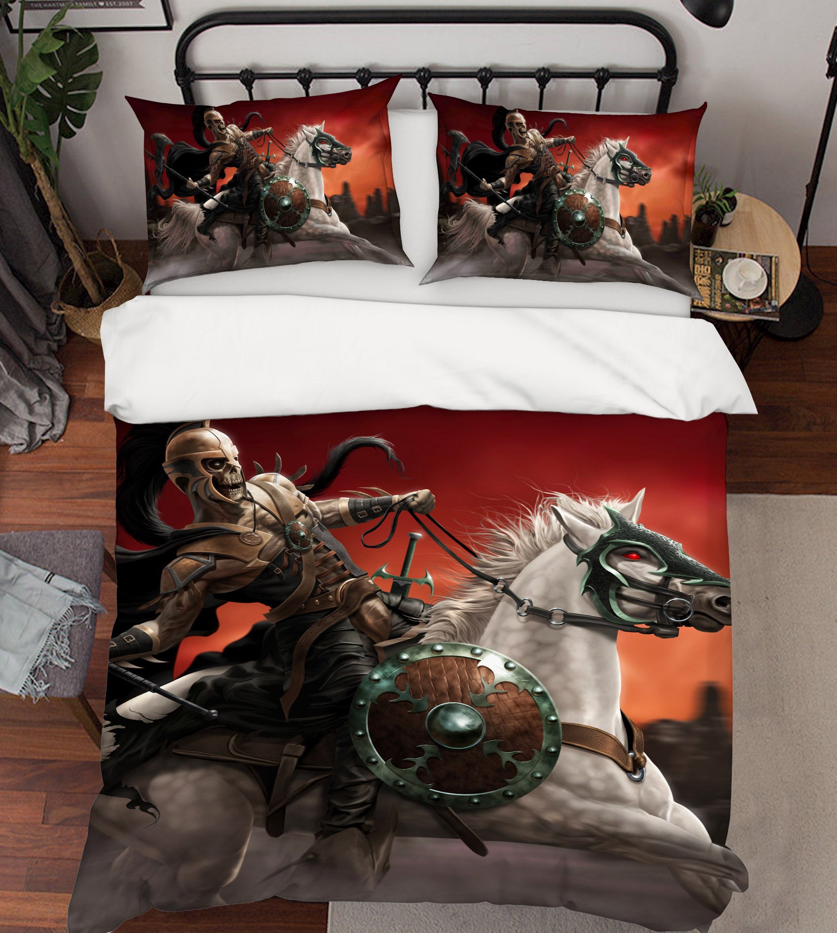 3D Knight 4089 Tom Wood Bedding Bed Pillowcases Quilt