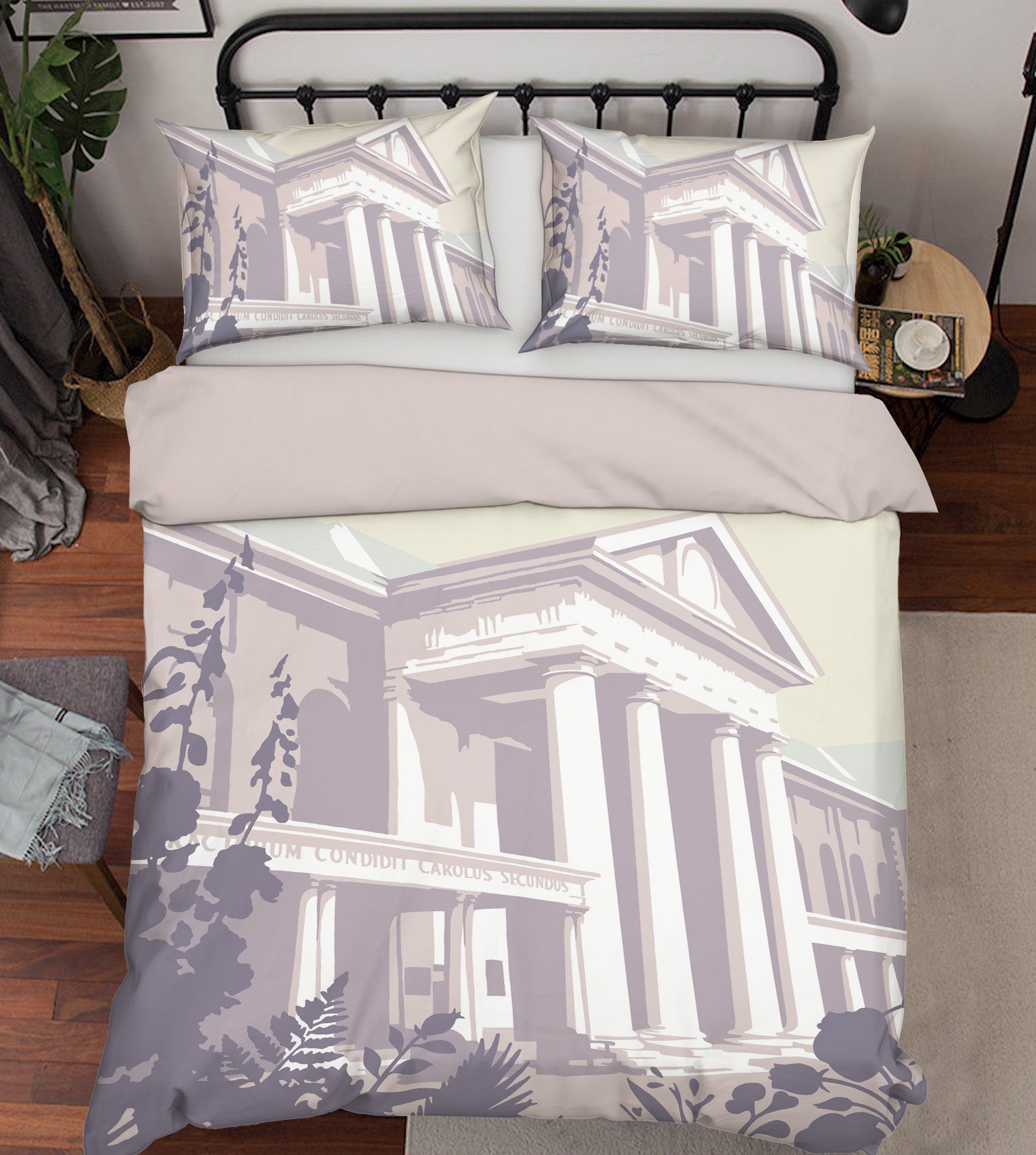 3D Chelsea Flower Show 2012 Steve Read Bedding Bed Pillowcases Quilt