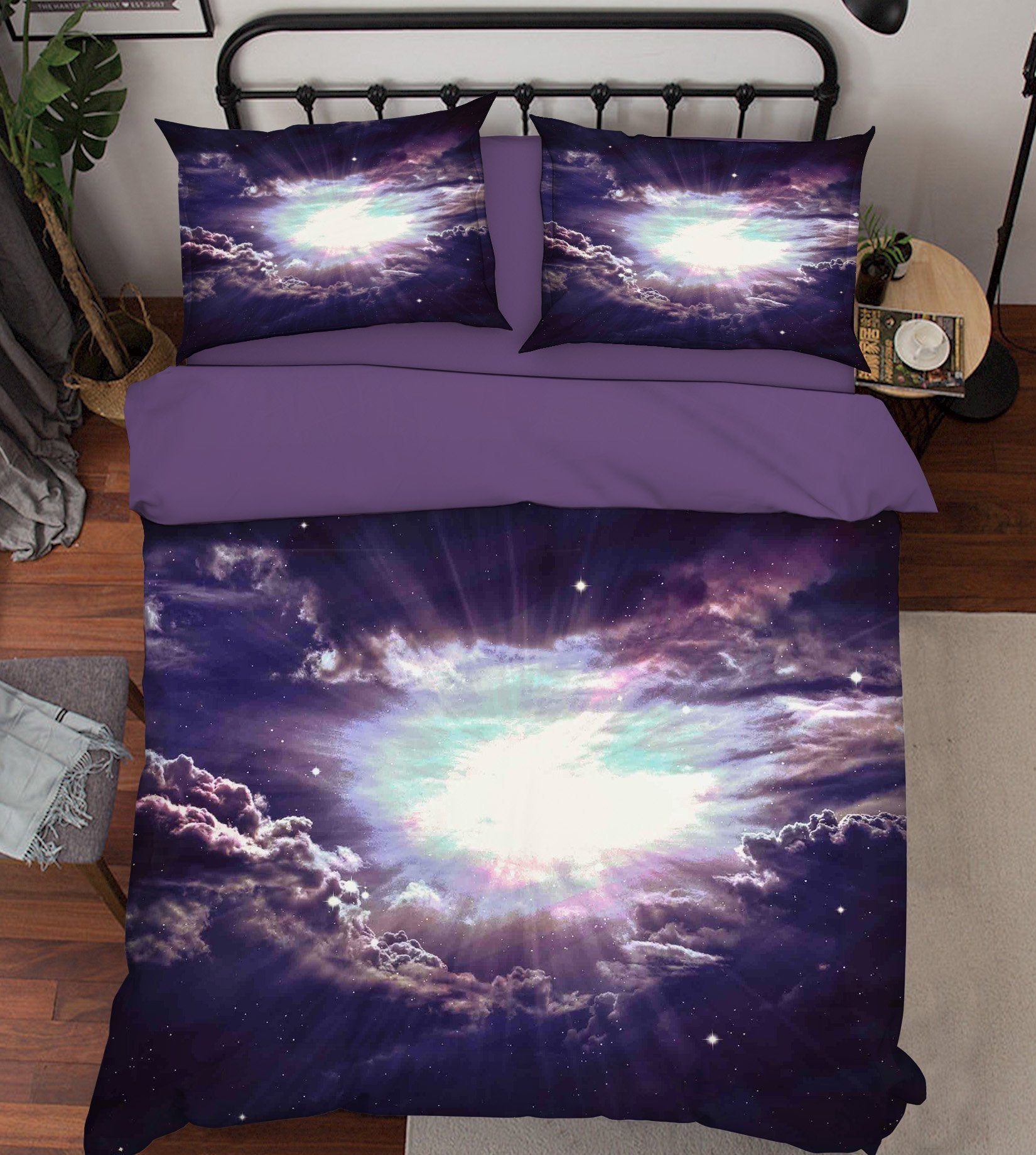 3D Cloudy Sky Bright Sun 294 Bed Pillowcases Quilt Wallpaper AJ Wallpaper 