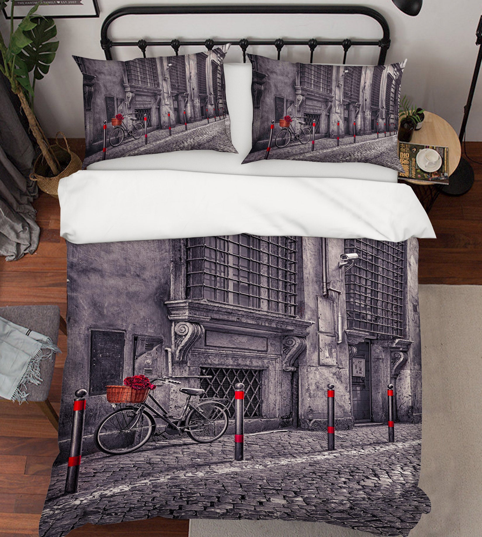 3D Street Bike 85112 Assaf Frank Bedding Bed Pillowcases Quilt