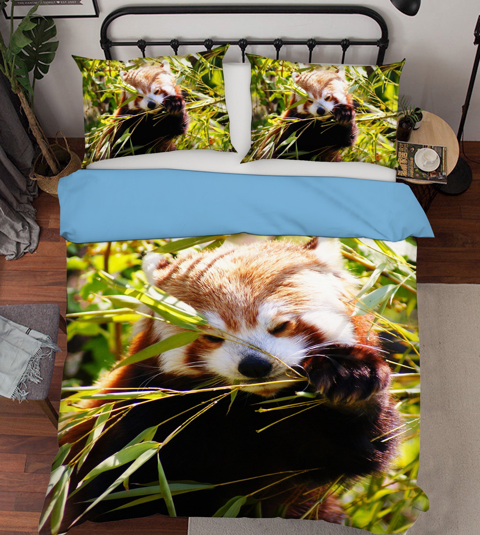 3D Red Panda 031 Bed Pillowcases Quilt