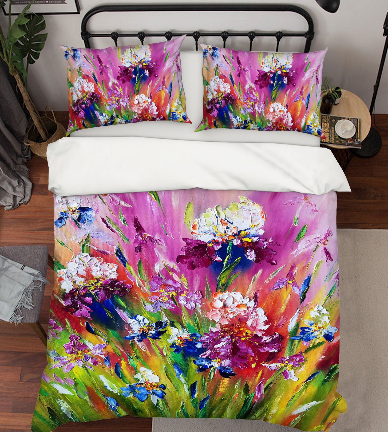 3D Flowers And Plants 605 Skromova Marina Bedding Bed Pillowcases Quilt