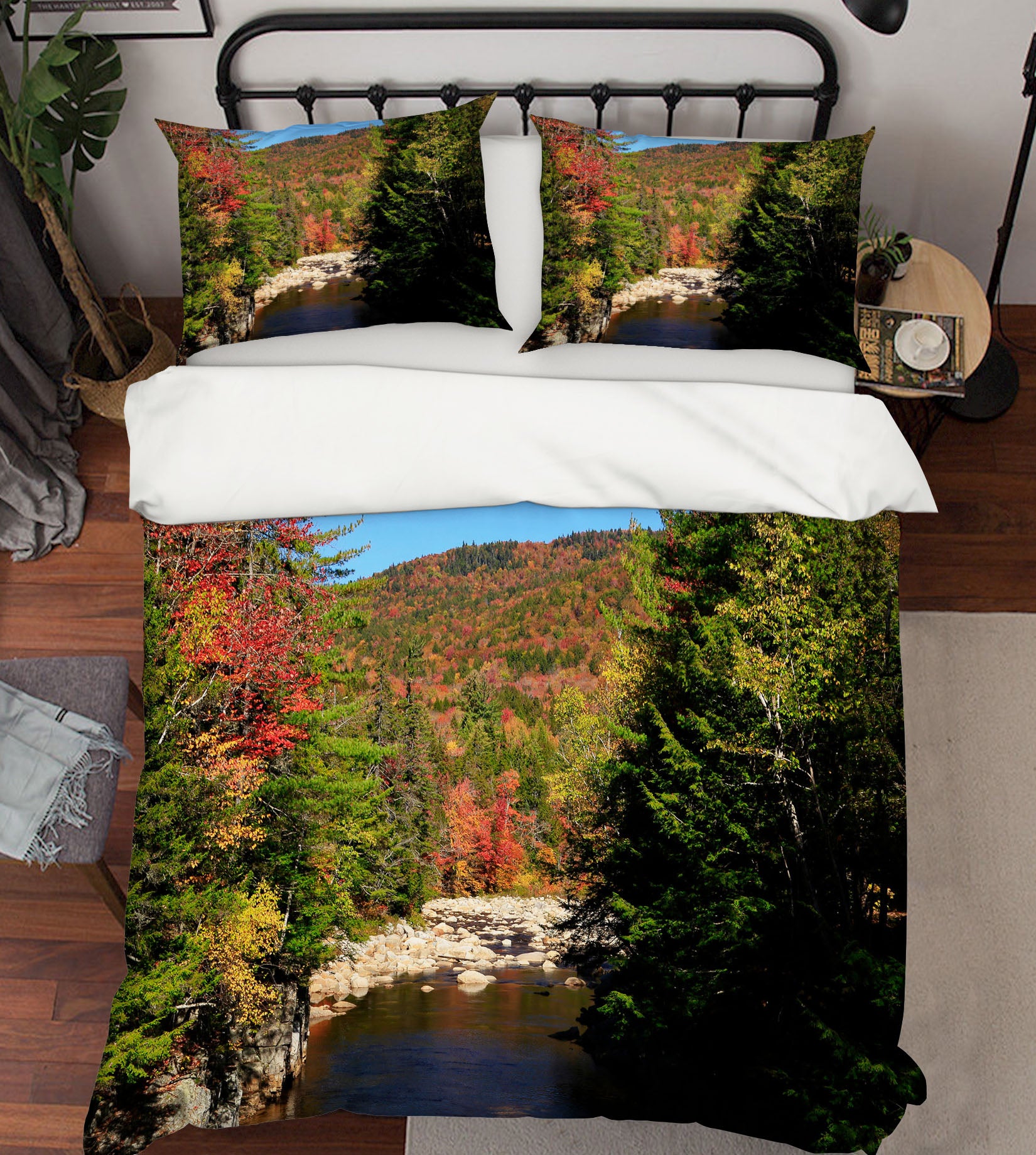 3D River Bend 62194 Kathy Barefield Bedding Bed Pillowcases Quilt