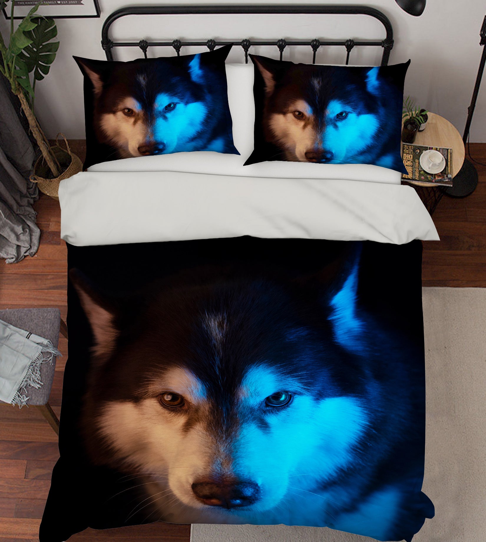 3D Husky 72010 Bed Pillowcases Quilt