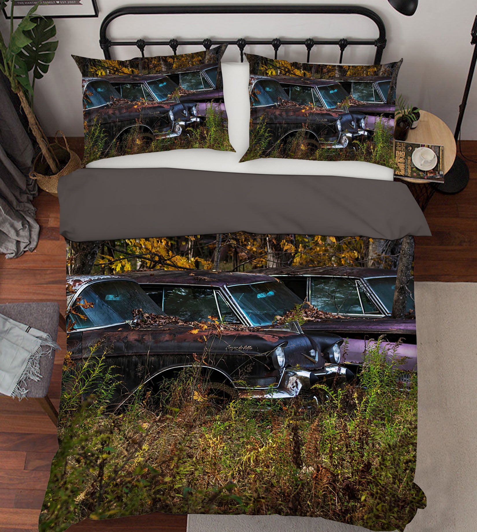3D Cadillac Dreams 1003 Jerry LoFaro bedding Bed Pillowcases Quilt
