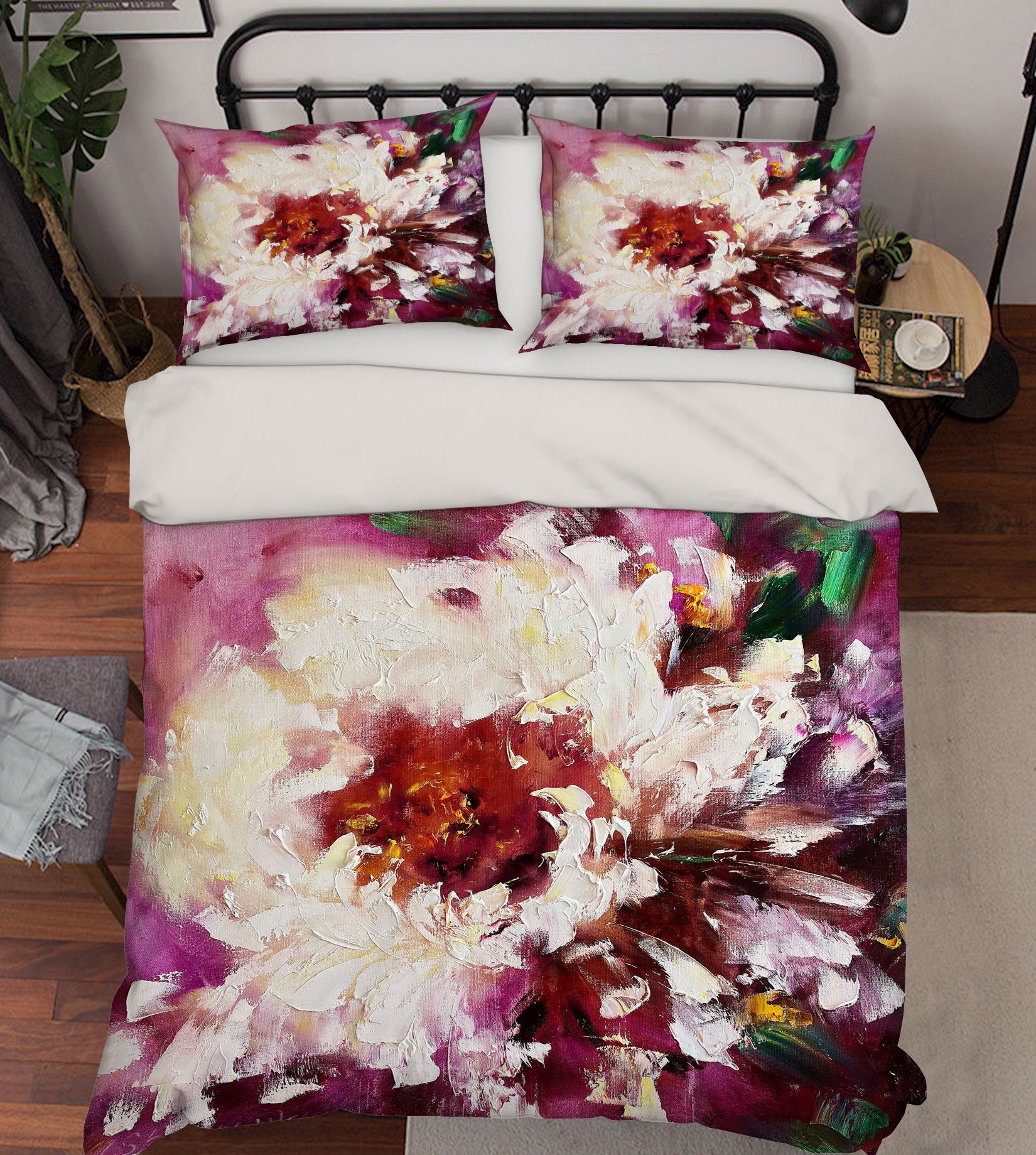 3D Painted Flowers 434 Skromova Marina Bedding Bed Pillowcases Quilt