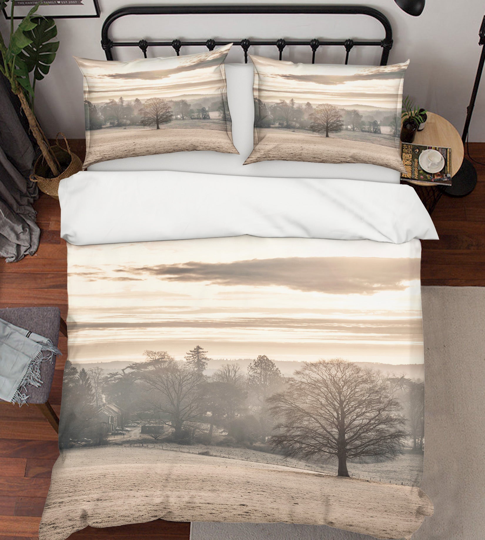 3D Grassland Forest 1089 Assaf Frank Bedding Bed Pillowcases Quilt