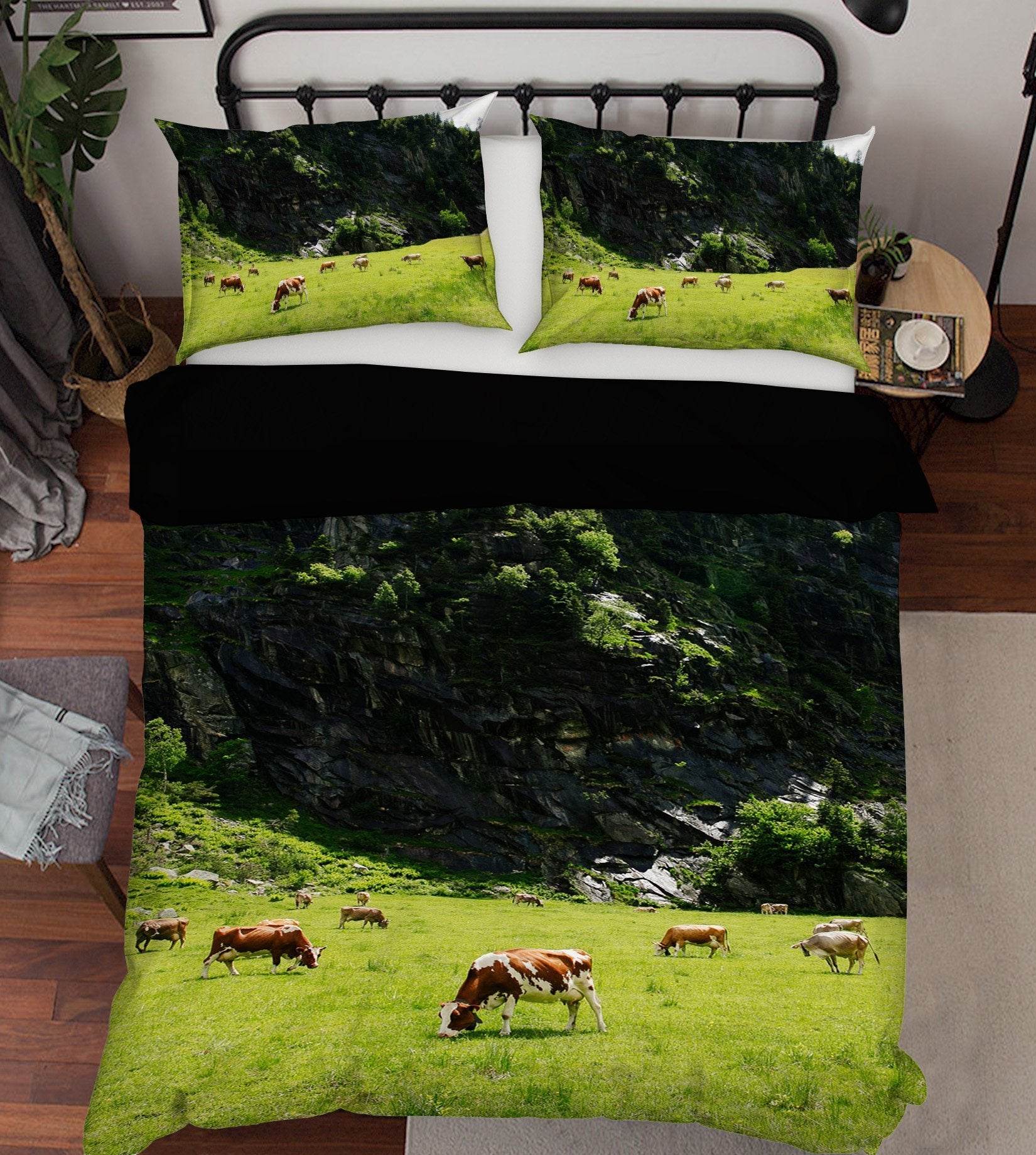 3D Prairie Horse 1903 Bed Pillowcases Quilt Quiet Covers AJ Creativity Home 