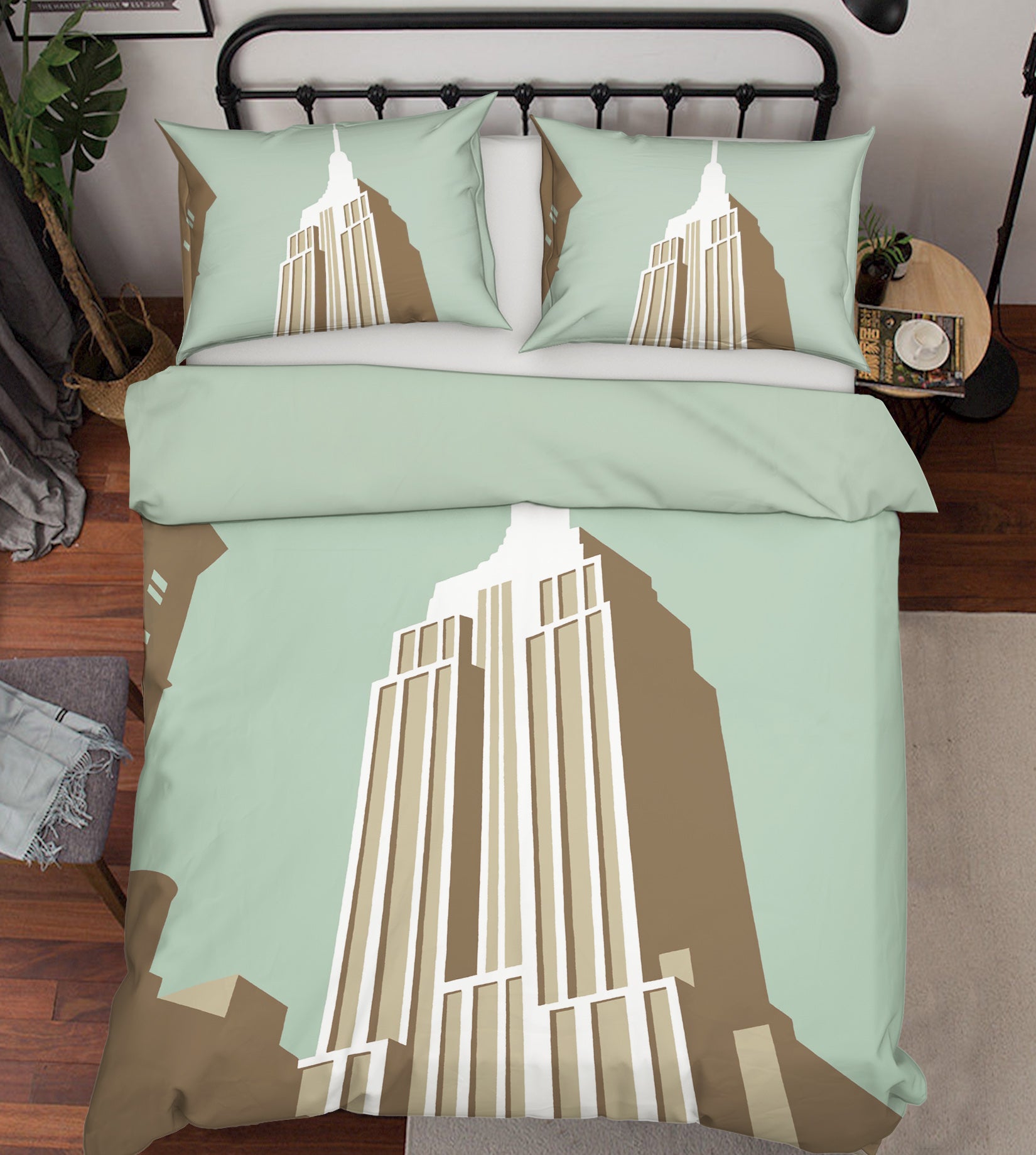 3D Manhattan 2023 Steve Read Bedding Bed Pillowcases Quilt