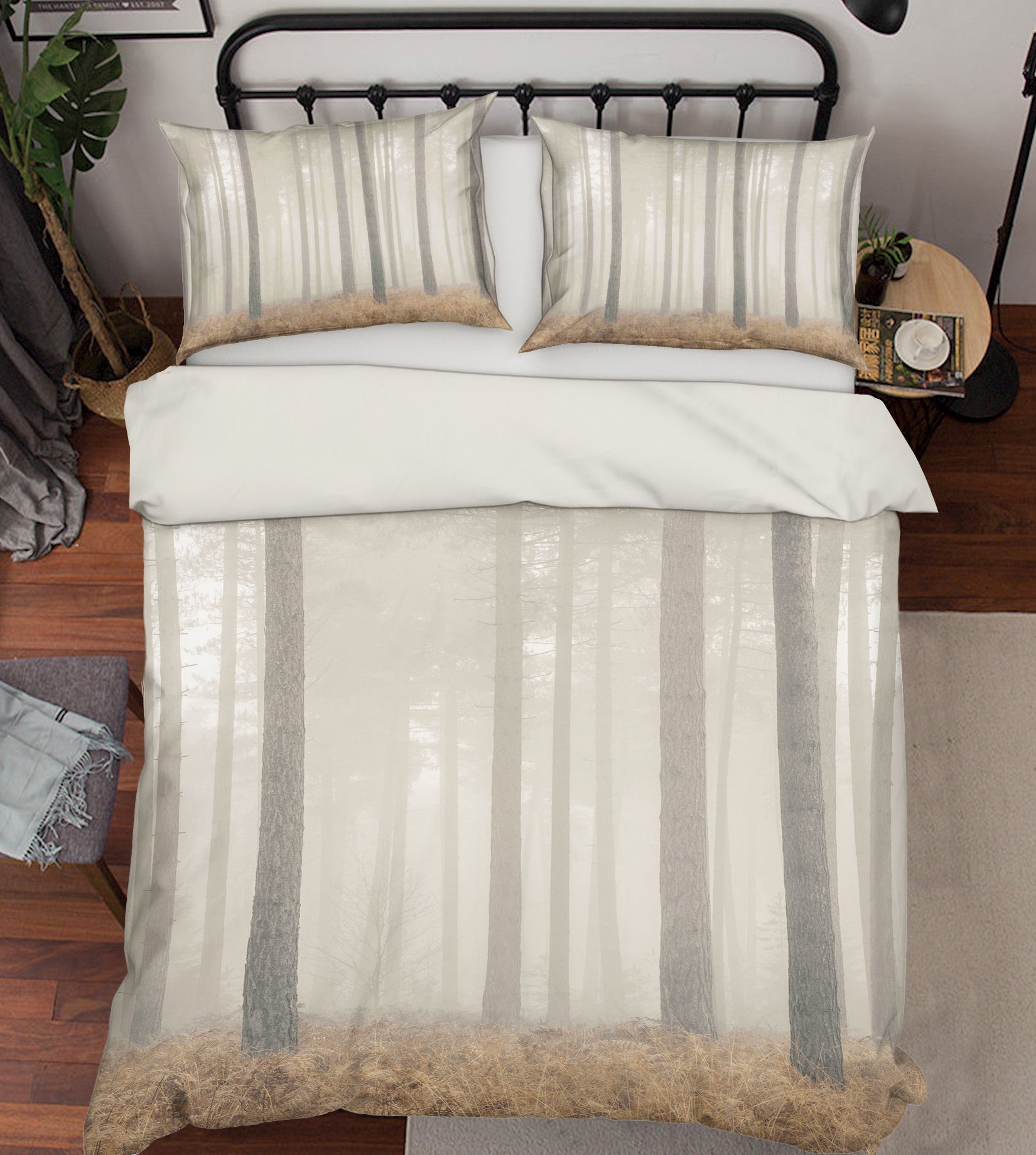 3D Forest Fog 6984 Assaf Frank Bedding Bed Pillowcases Quilt Cover Duvet Cover