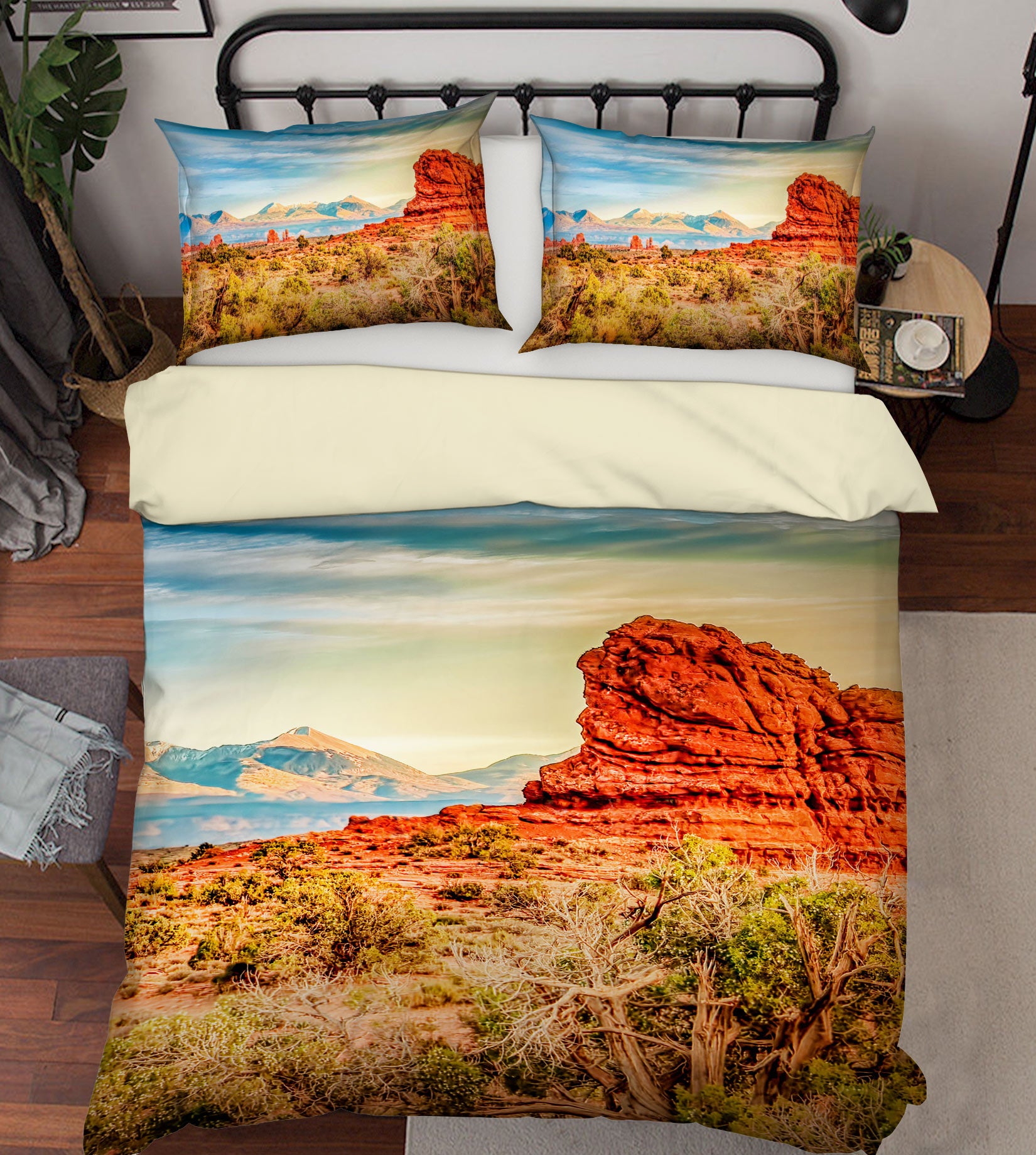 3D Rock Grass 8508 Beth Sheridan Bedding Bed Pillowcases Quilt