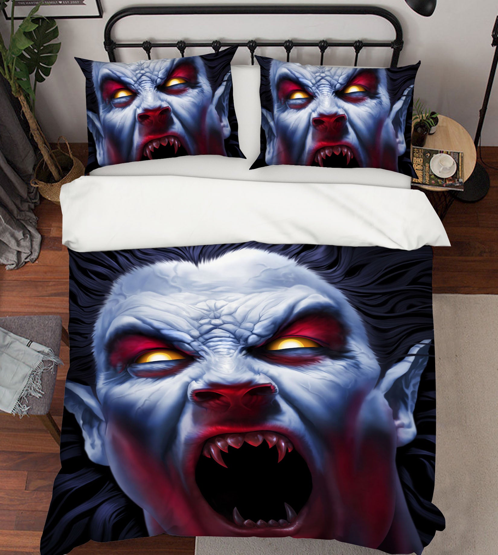 3D Monster Man 4078 Tom Wood Bedding Bed Pillowcases Quilt