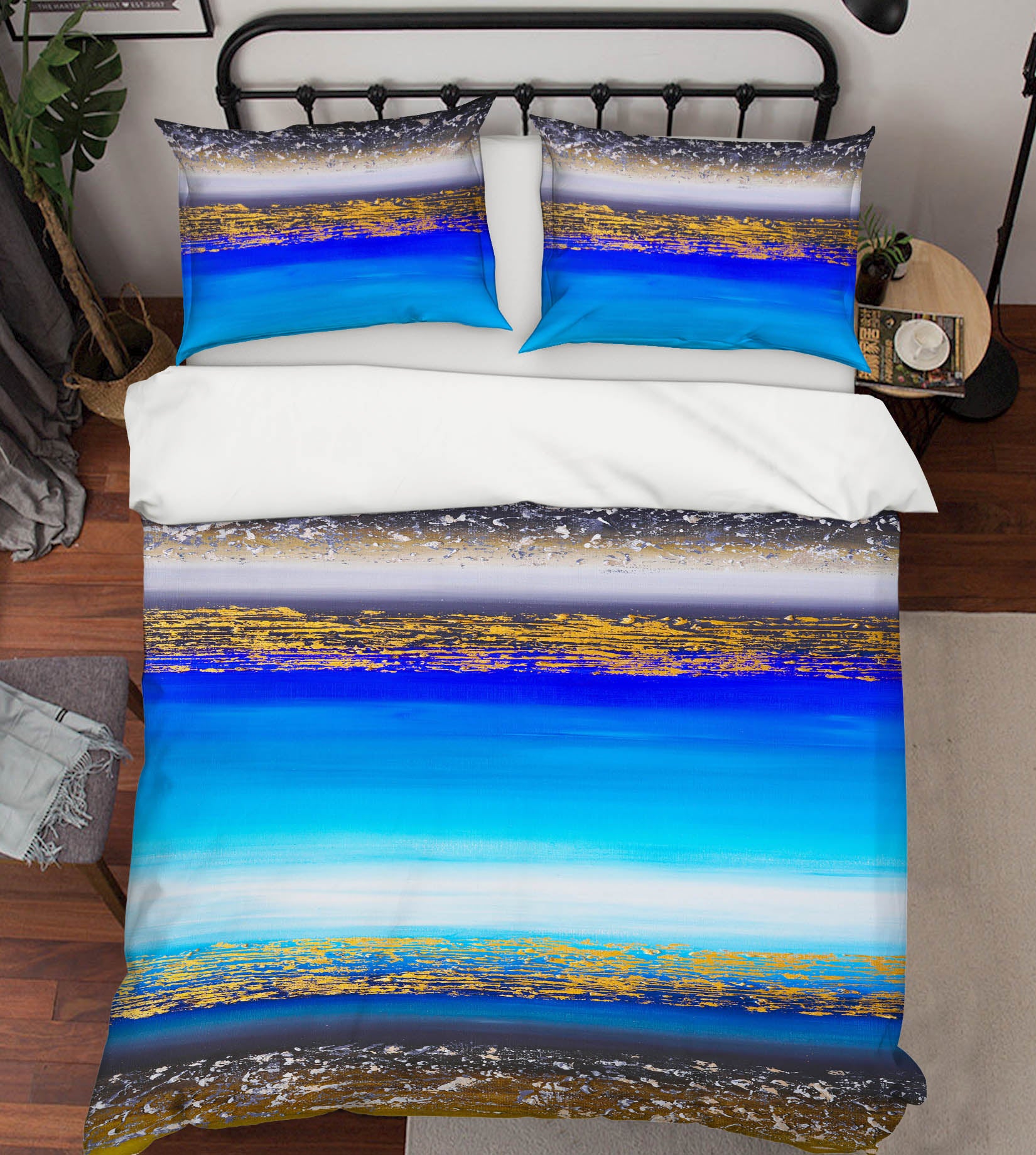 3D Blue Ocean Painting 565 Skromova Marina Bedding Bed Pillowcases Quilt