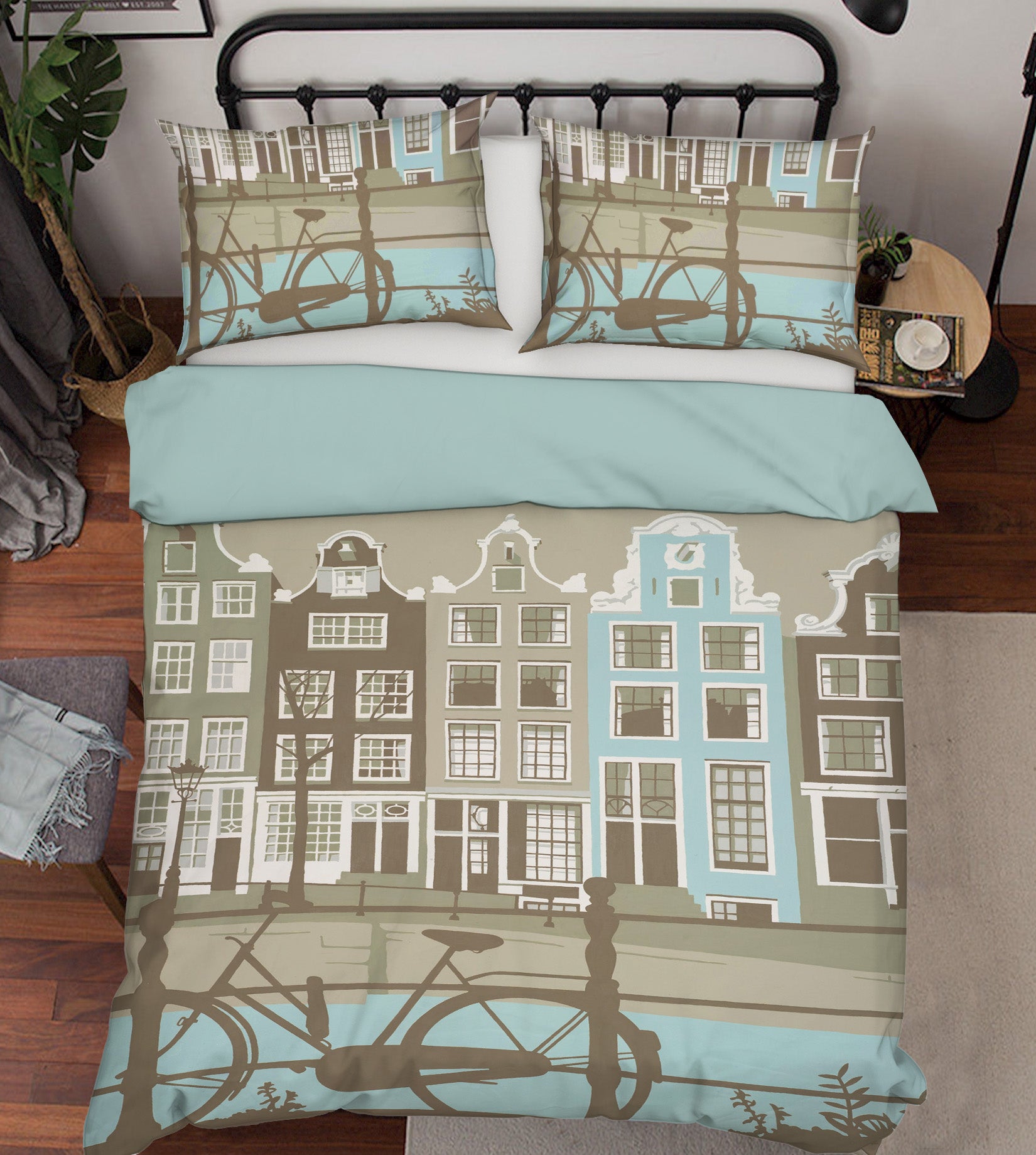 3D City London Building 20118 Steve Read Bedding Bed Pillowcases Quilt