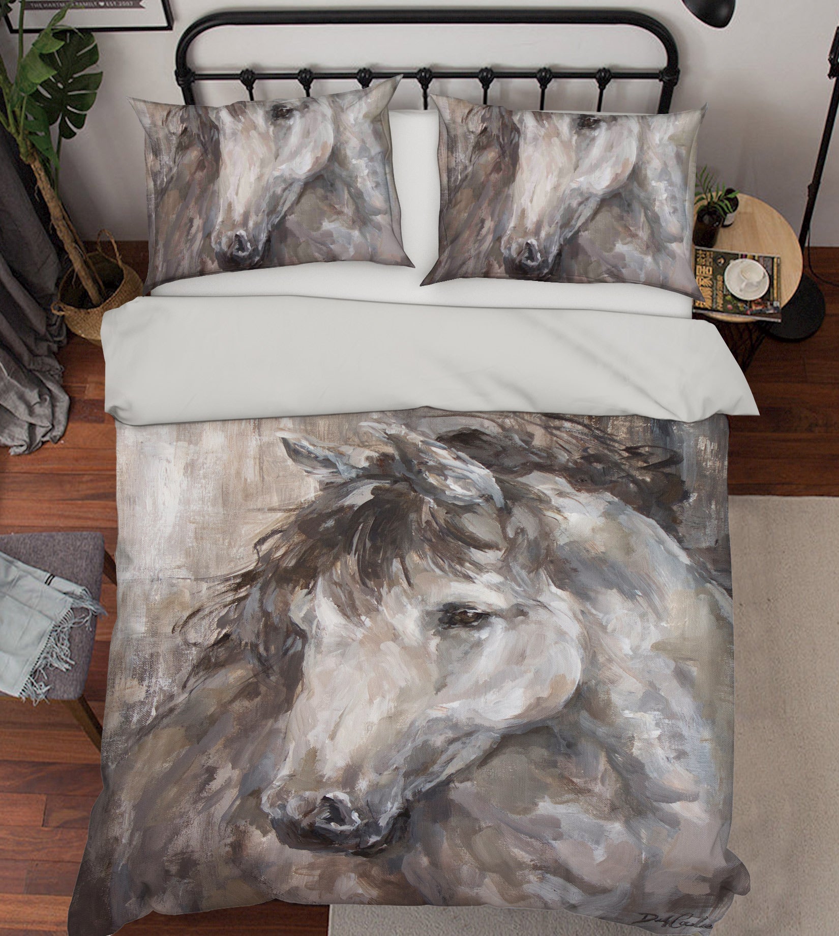 3D Horse 2097 Debi Coules Bedding Bed Pillowcases Quilt