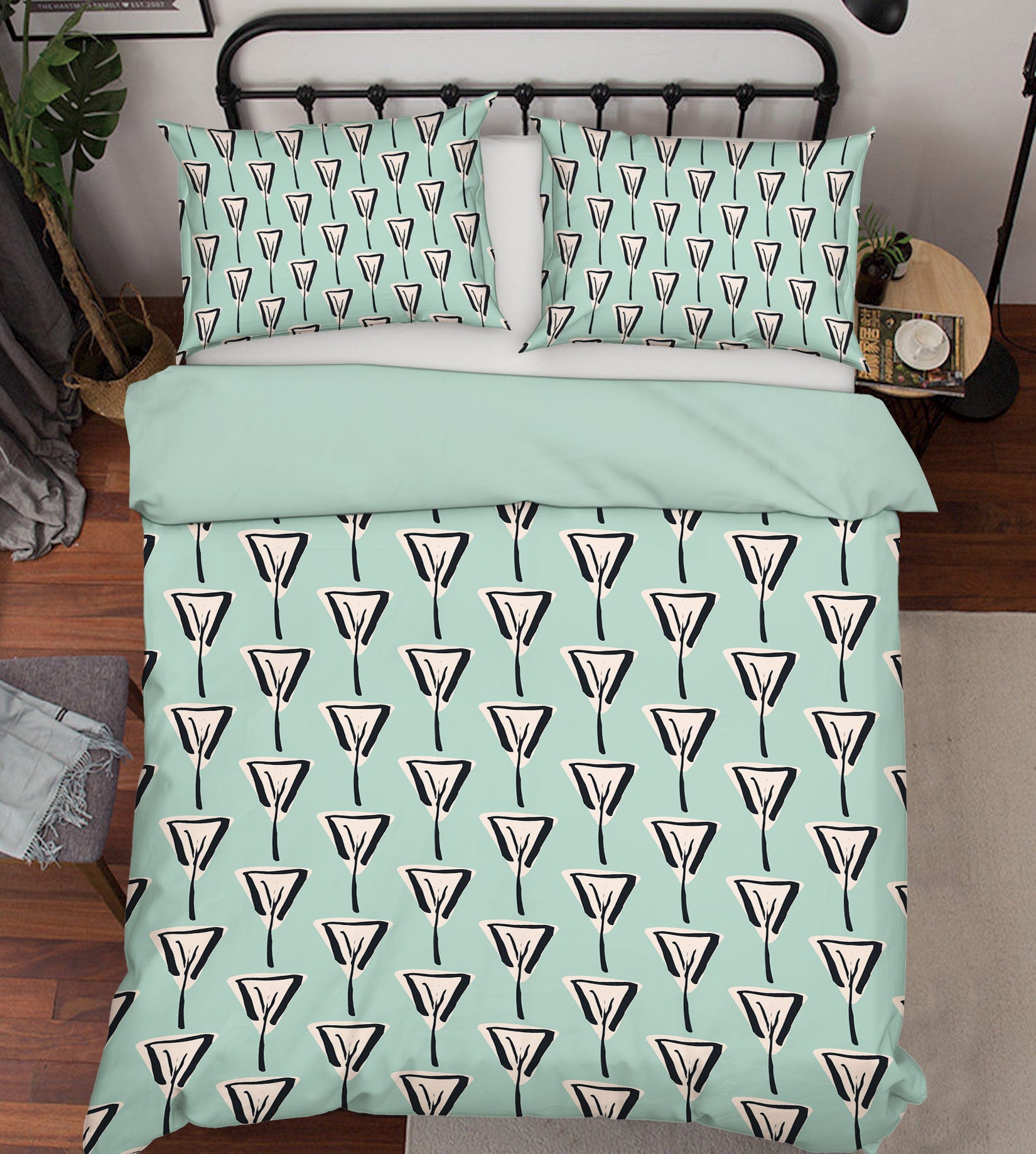 3D Triangle Pattern 10979 Kashmira Jayaprakash Bedding Bed Pillowcases Quilt