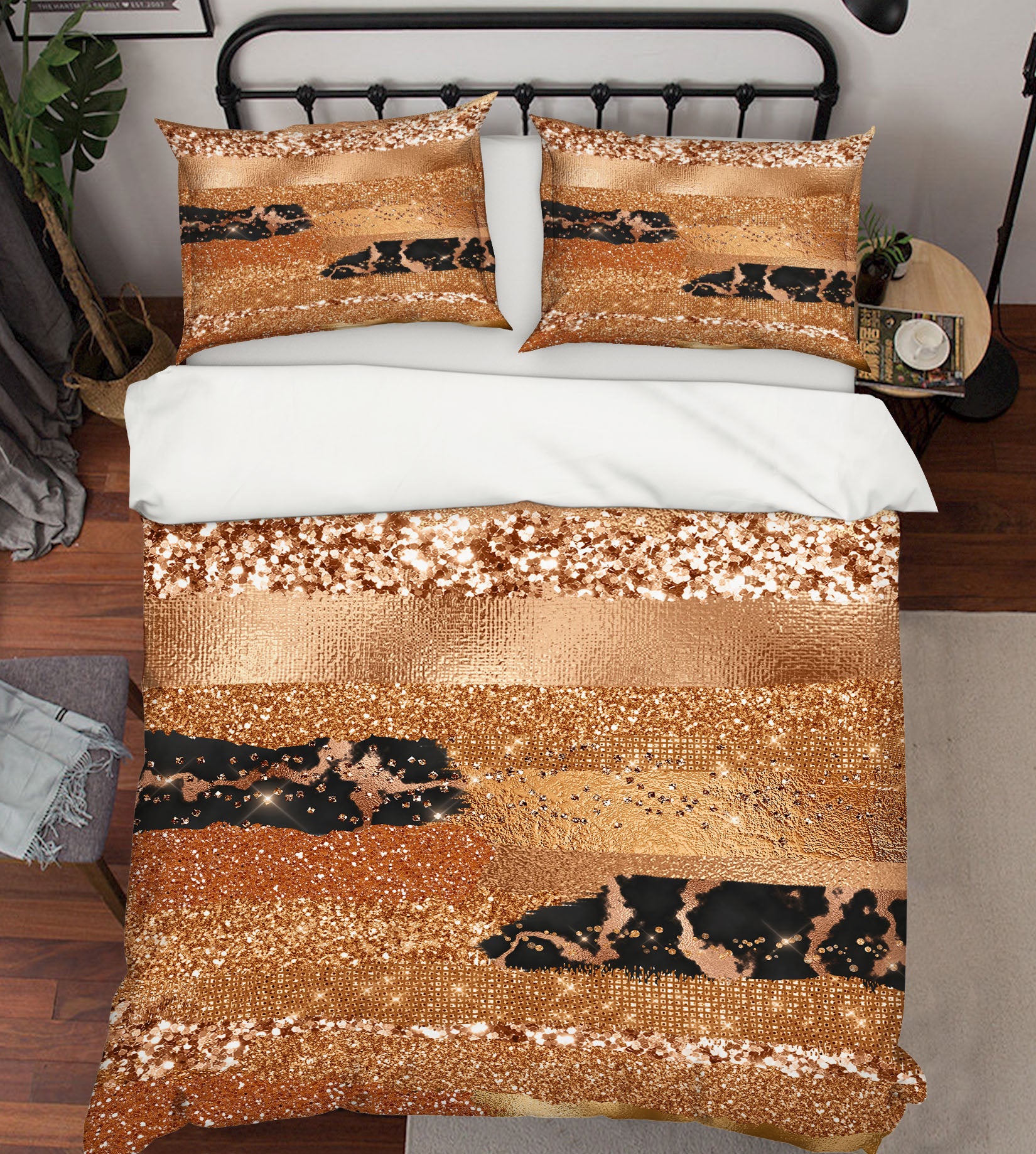 3D Brown Pattern 031 Uta Naumann Bedding Bed Pillowcases Quilt