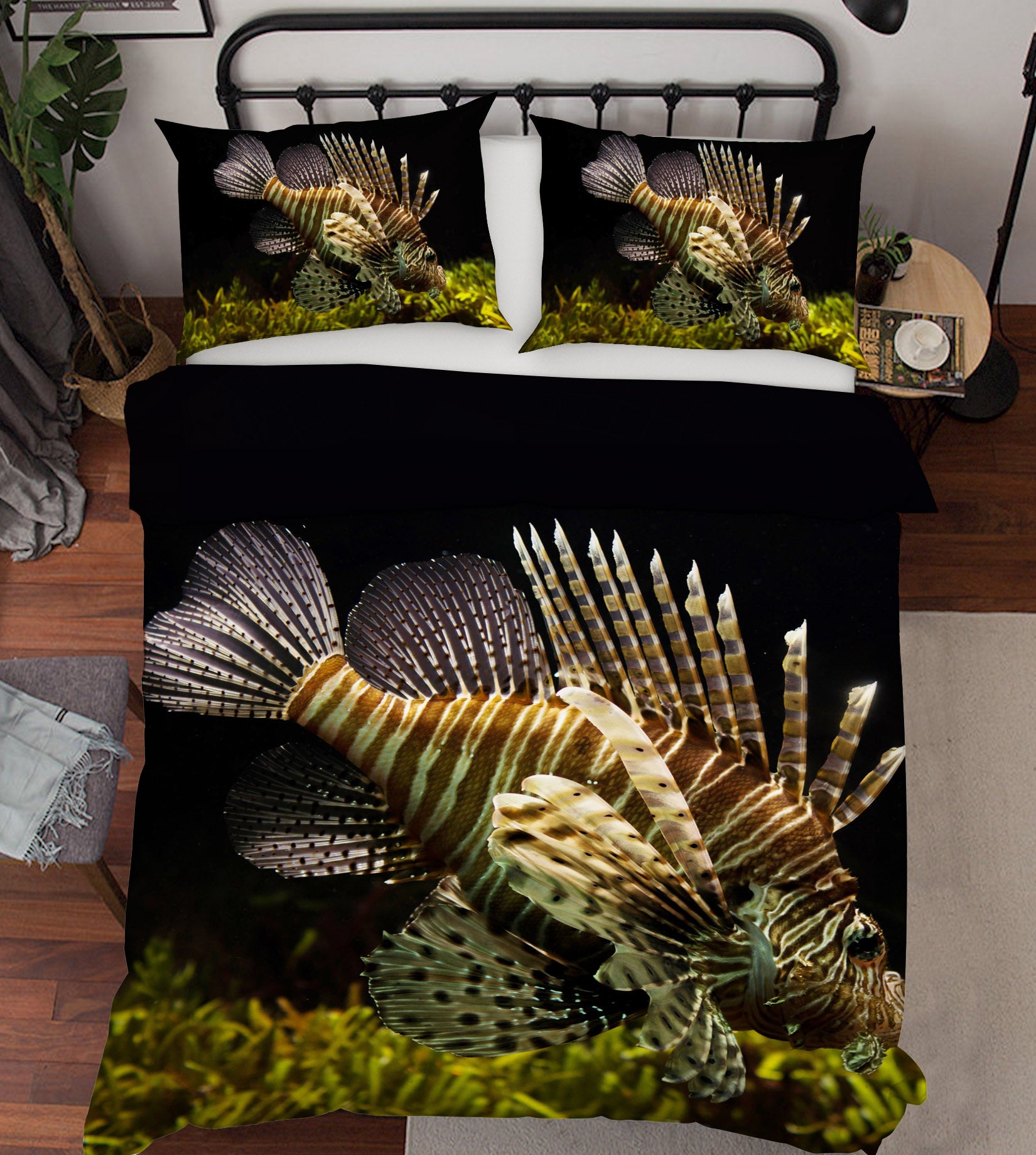 3D Underwater Fish 086 Bed Pillowcases Quilt