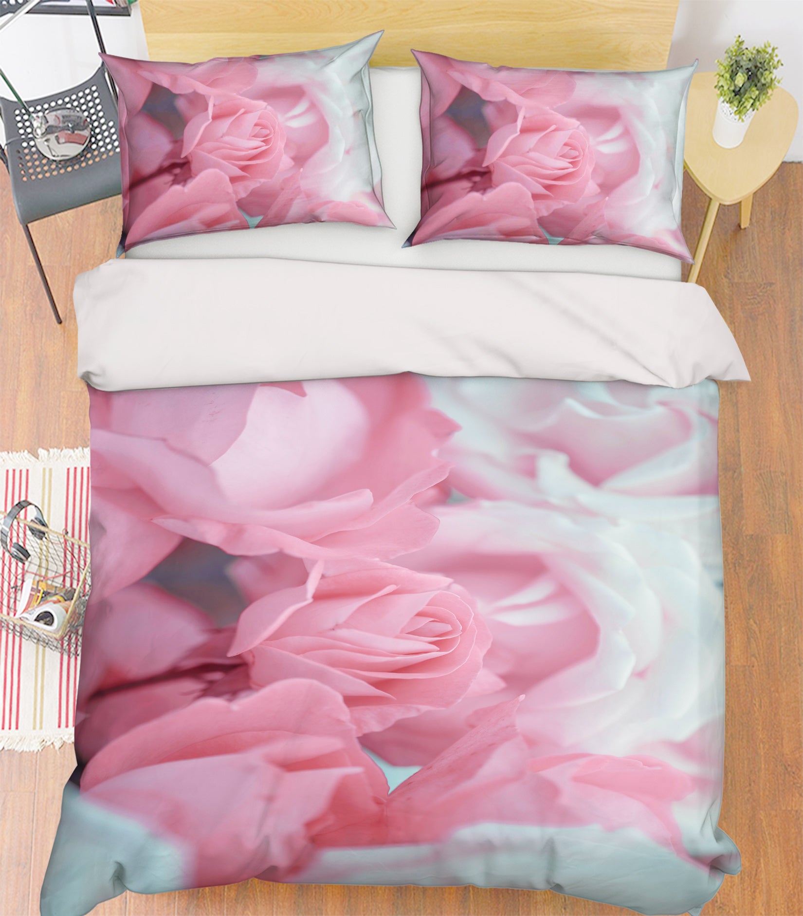 3D Beautiful Rose 6917 Assaf Frank Bedding Bed Pillowcases Quilt Cover Duvet Cover