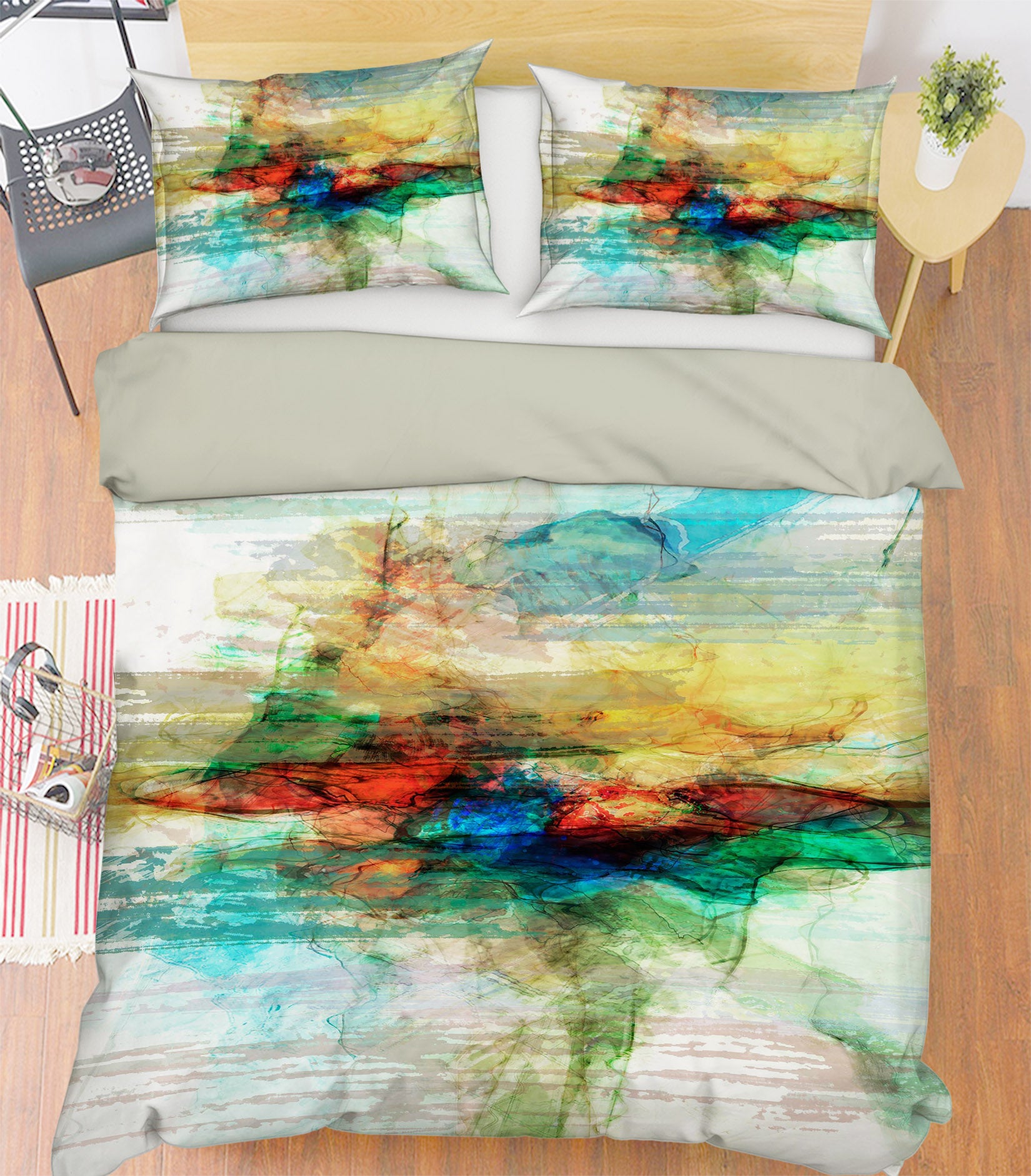 3D Color Texture 1036 Michael Tienhaara Bedding Bed Pillowcases Quilt