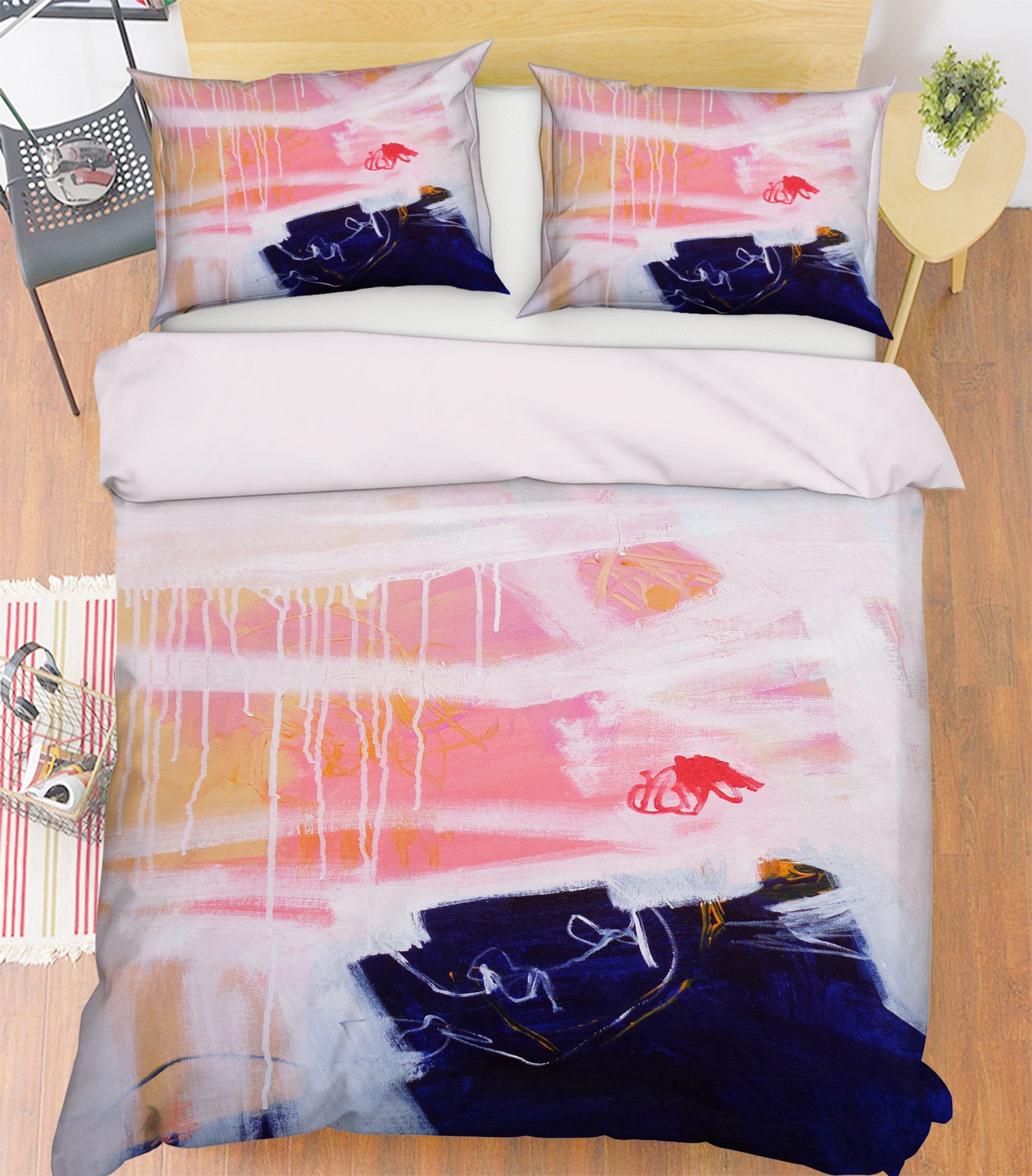 3D Paint Watercolor 1212 Misako Chida Bedding Bed Pillowcases Quilt Cover Duvet Cover