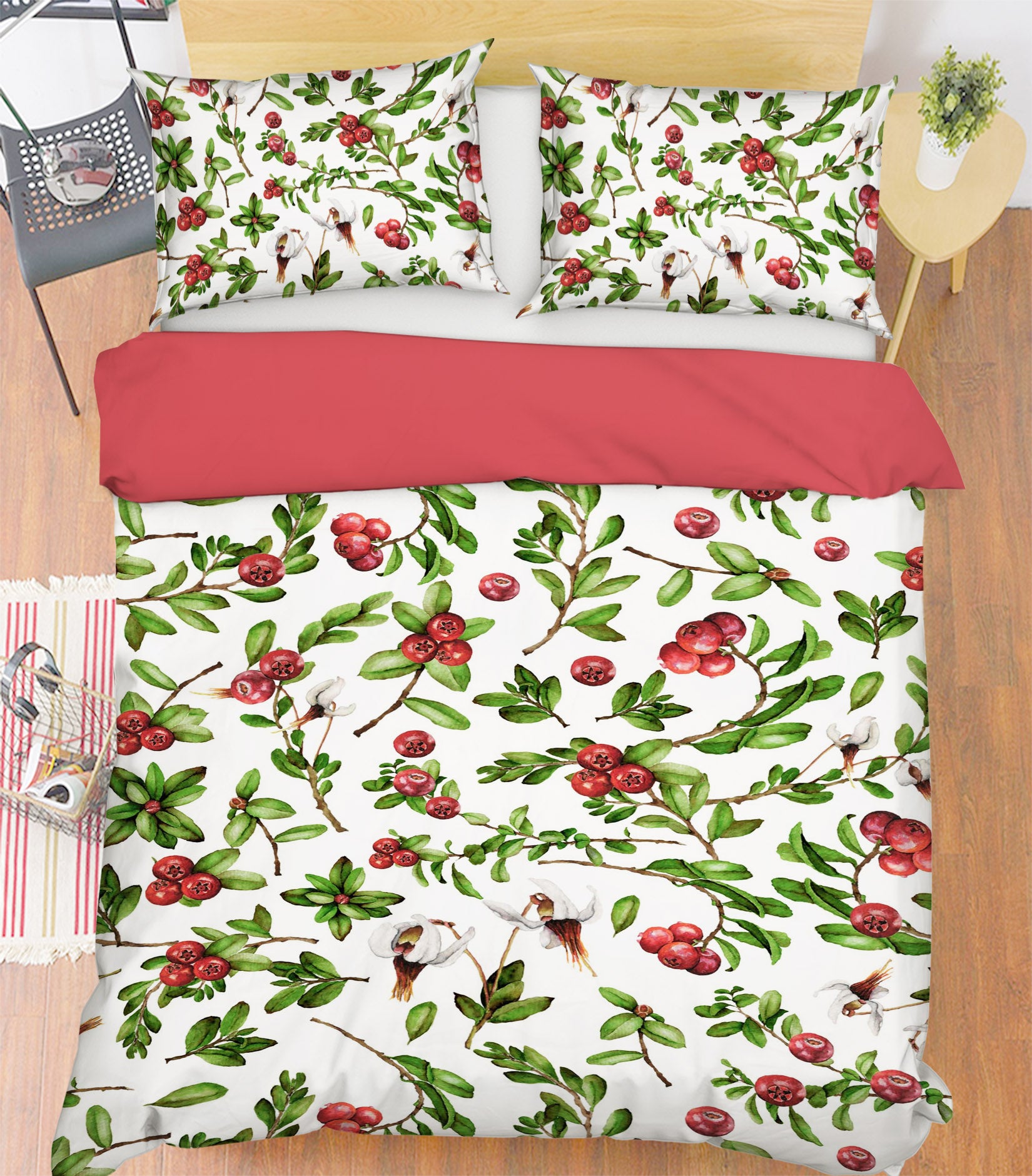 3D Mangosteen Leaves 094 Uta Naumann Bedding Bed Pillowcases Quilt