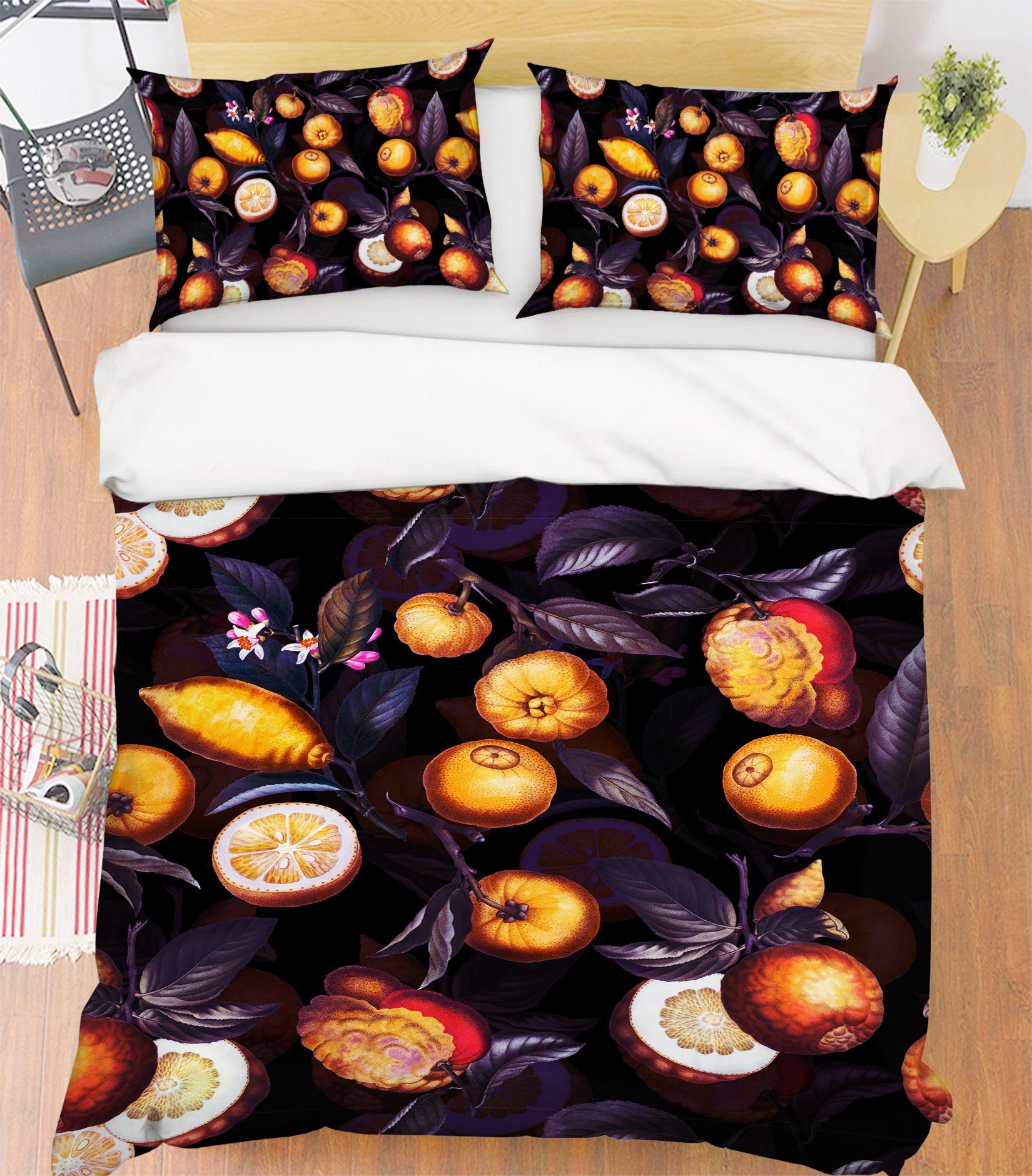 3D Lemon Tree 155 Uta Naumann Bedding Bed Pillowcases Quilt