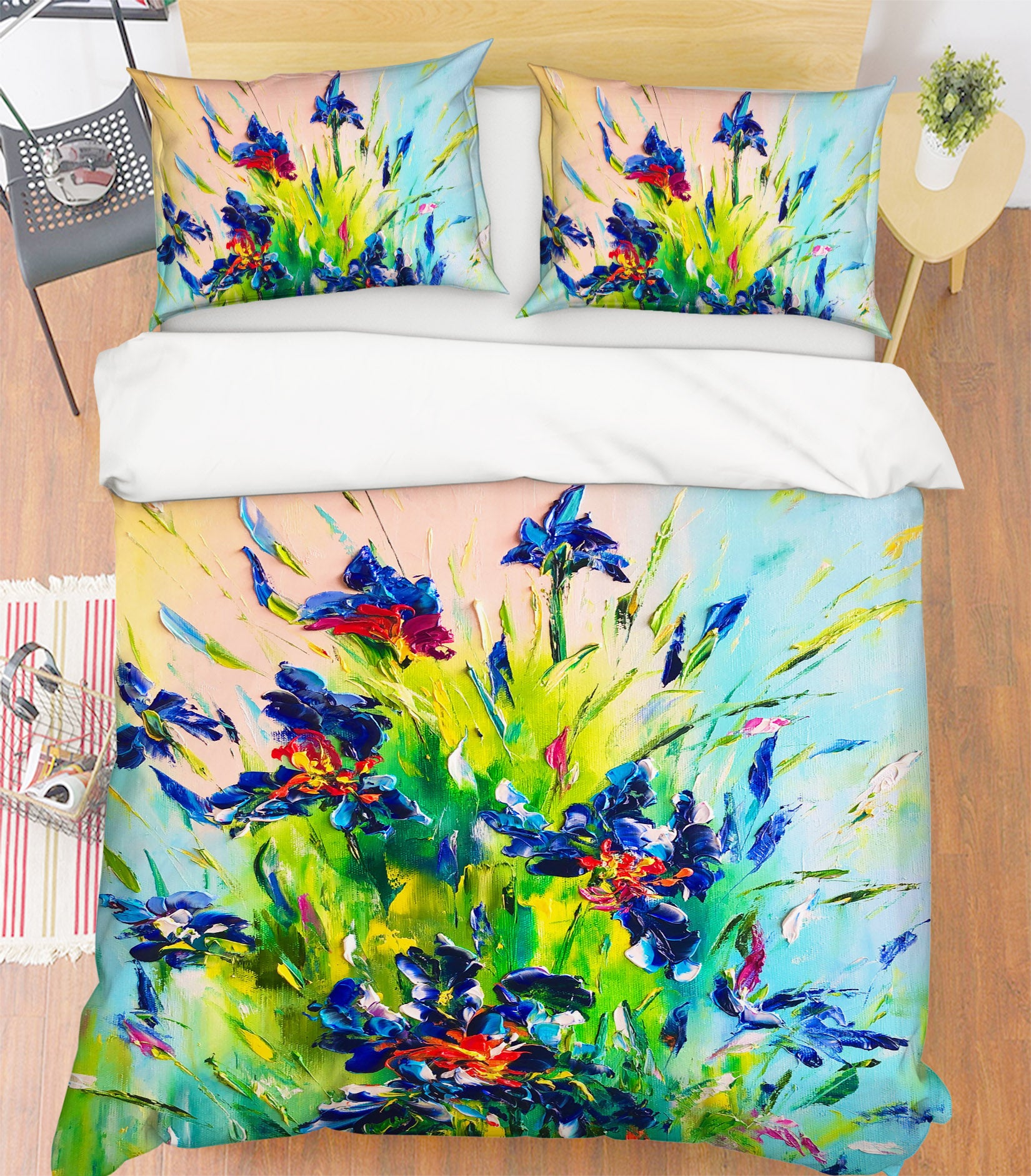 3D Orchid Petals 590 Skromova Marina Bedding Bed Pillowcases Quilt