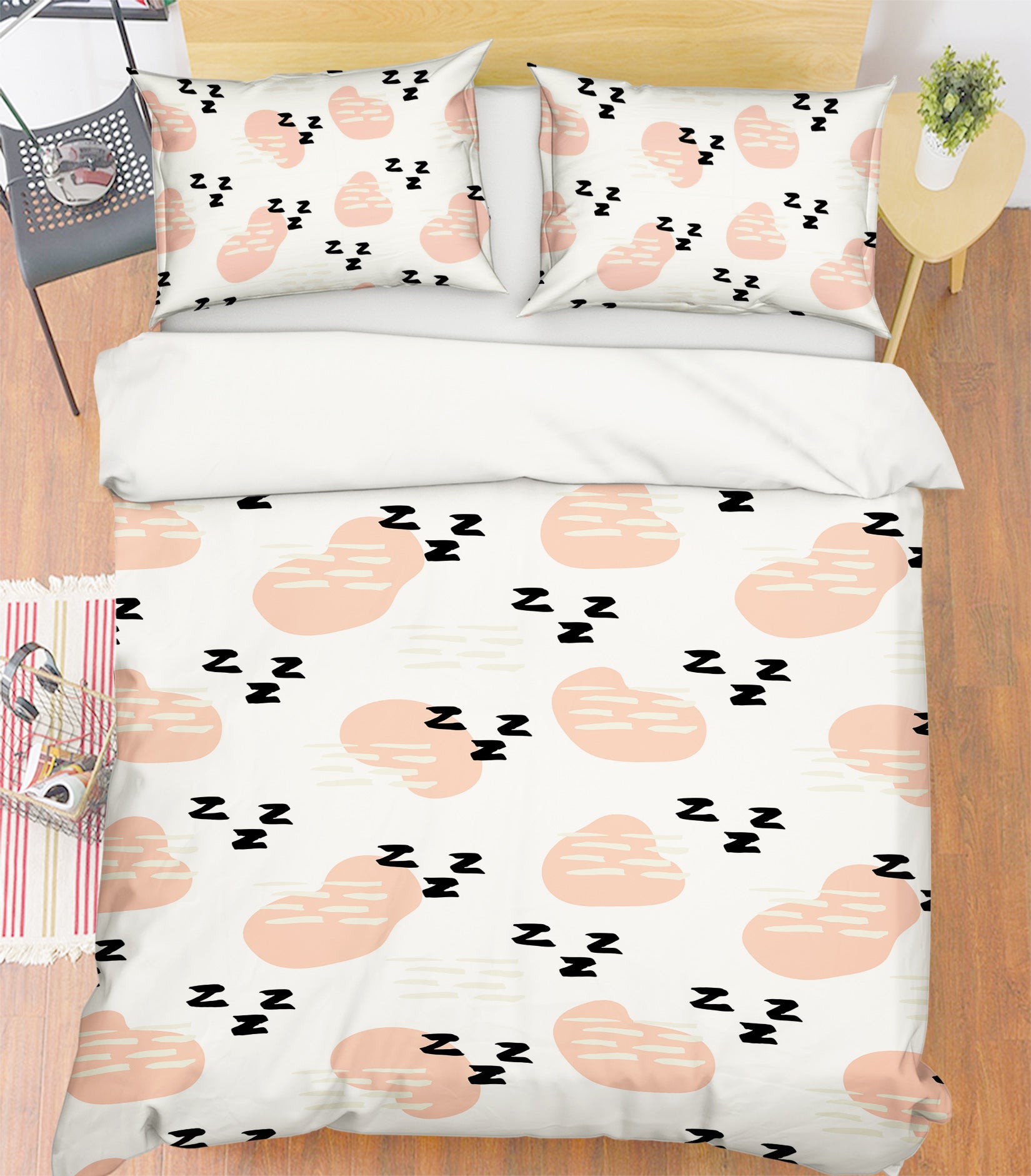 3D Pink Pattern 109169 Kashmira Jayaprakash Bedding Bed Pillowcases Quilt