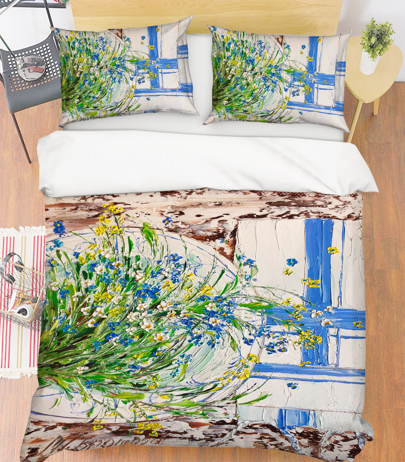 3D Flower Painting 630 Skromova Marina Bedding Bed Pillowcases Quilt