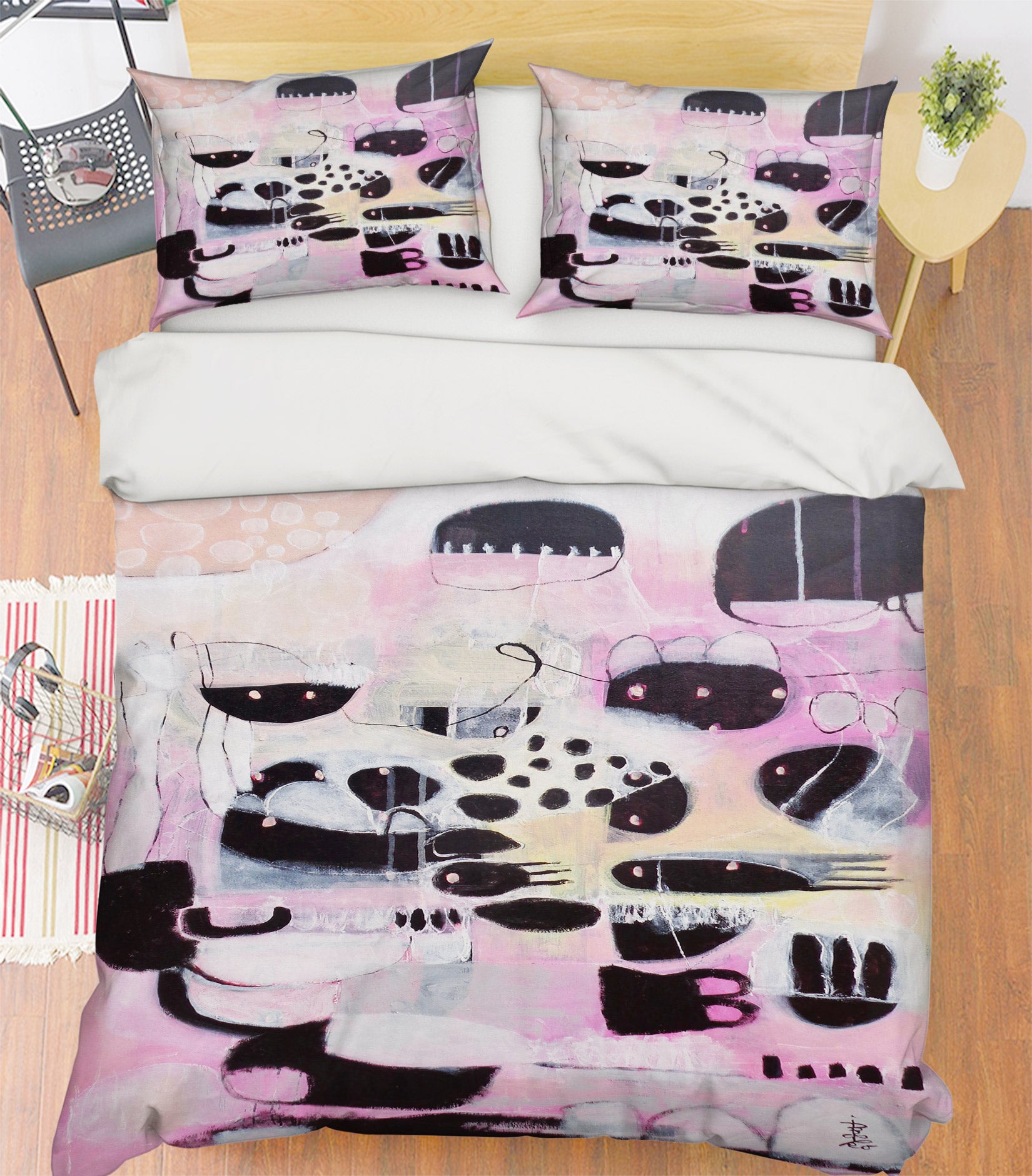 3D Cute Panda 1240 Misako Chida Bedding Bed Pillowcases Quilt Cover Duvet Cover