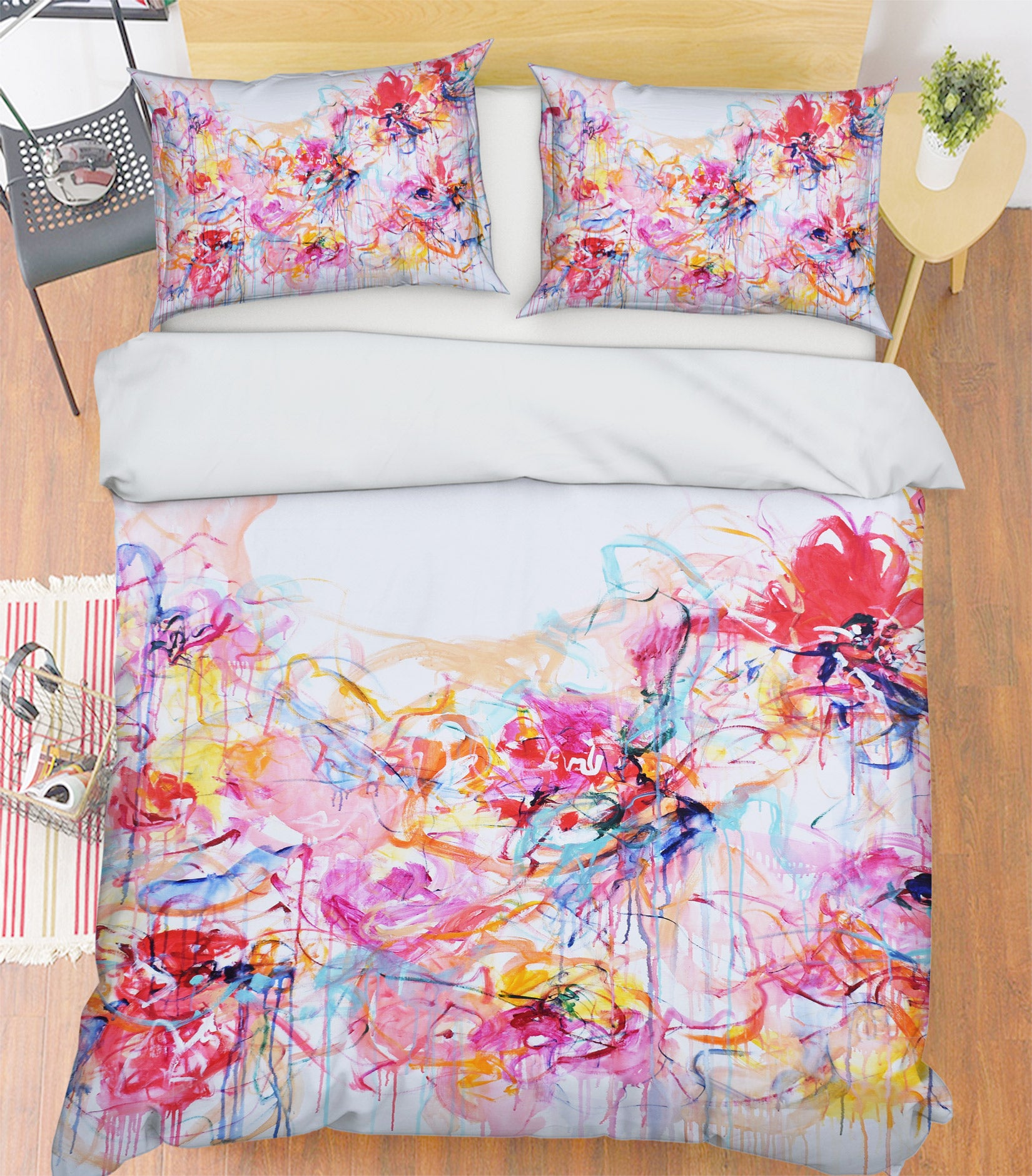 3D Color Mixed Pigments 1116 Misako Chida Bedding Bed Pillowcases Quilt